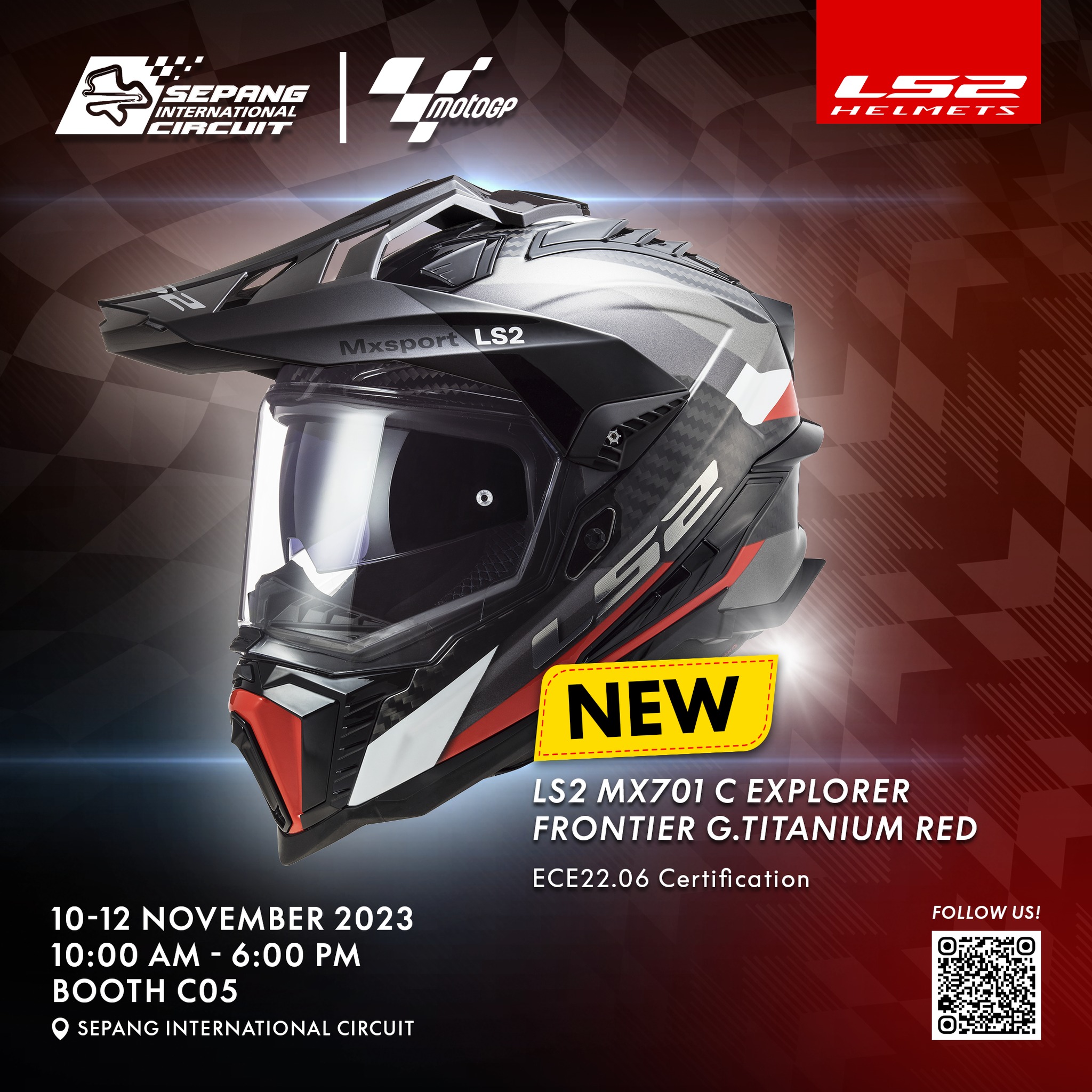 ?️ Unleash your adventurous spirit with the LS2 MX701 C Explorer 