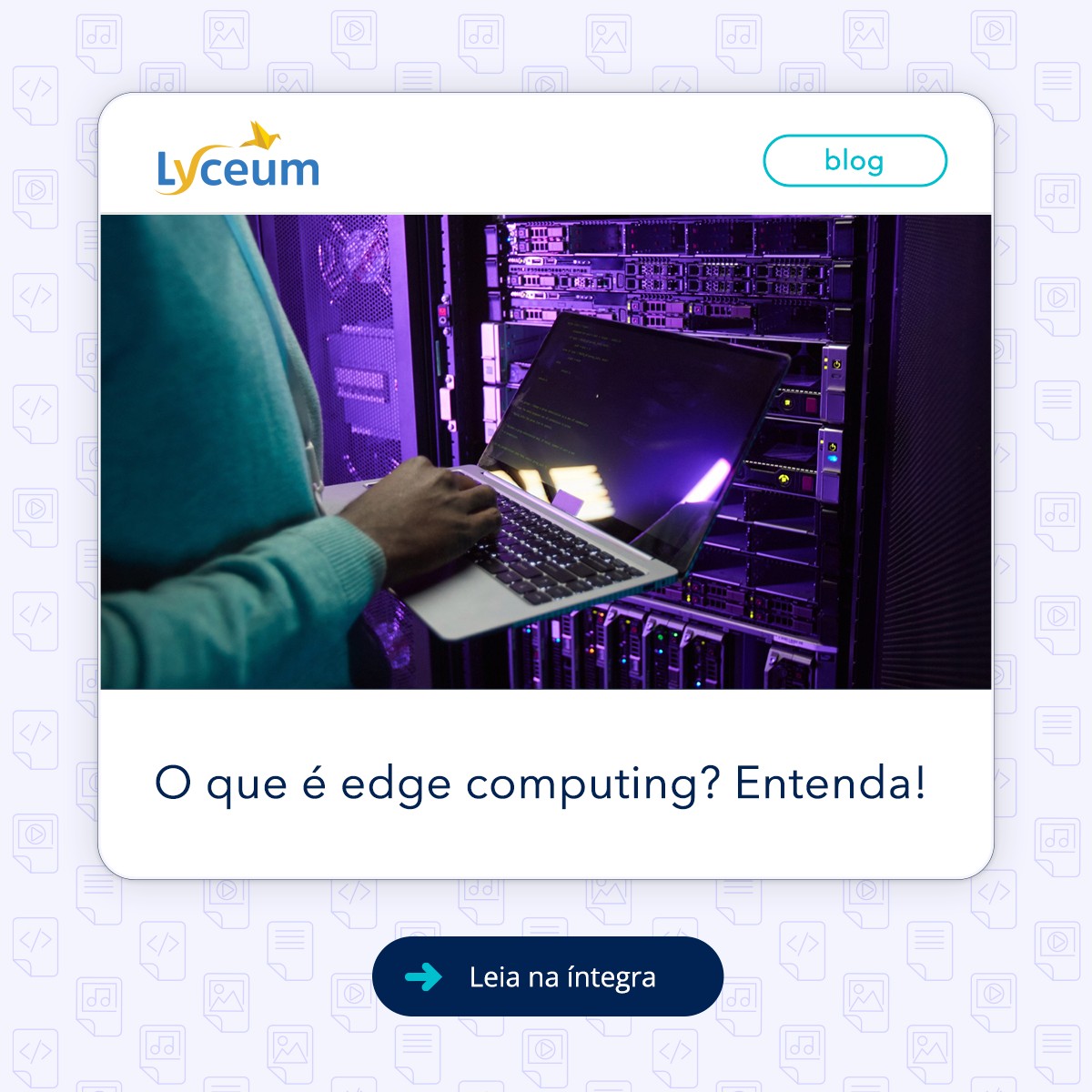 Lyceum - Sabia que o edge computing pode trazer inúmeros... | Facebook