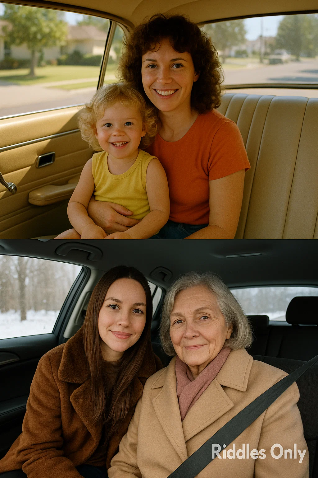Riddles - Mom and daughter recreated a memory, 26 years later!🥹 ️ ...