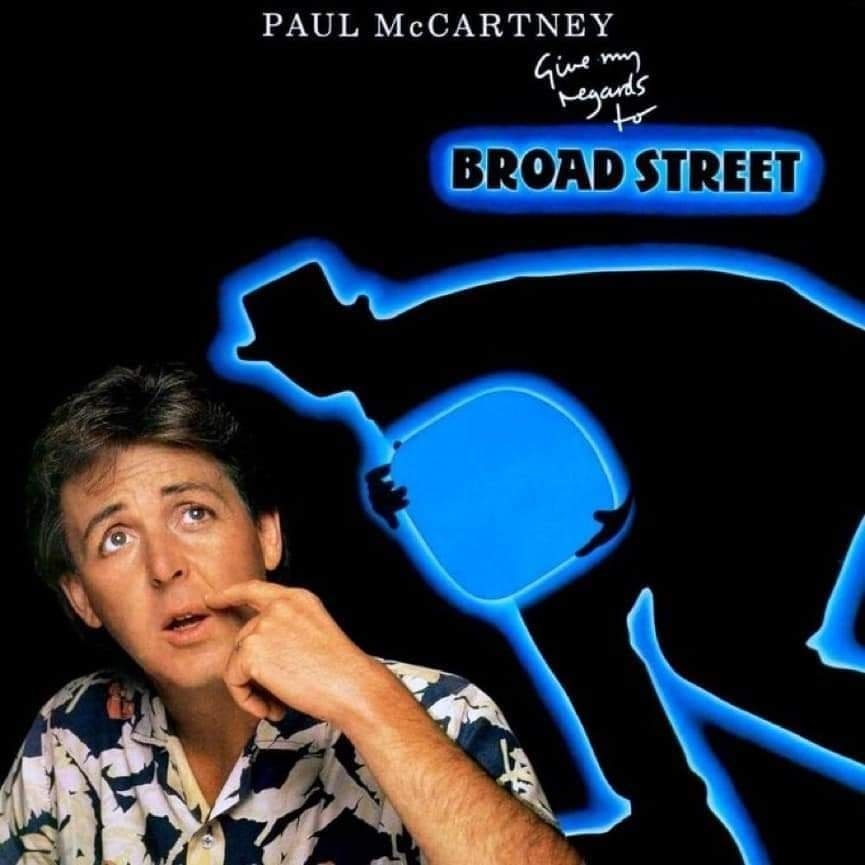 コレクション paul mccartney Broad Street RARE MOVIE!) Paul McCartney's Give My Regards to Broad Street Album and Movie