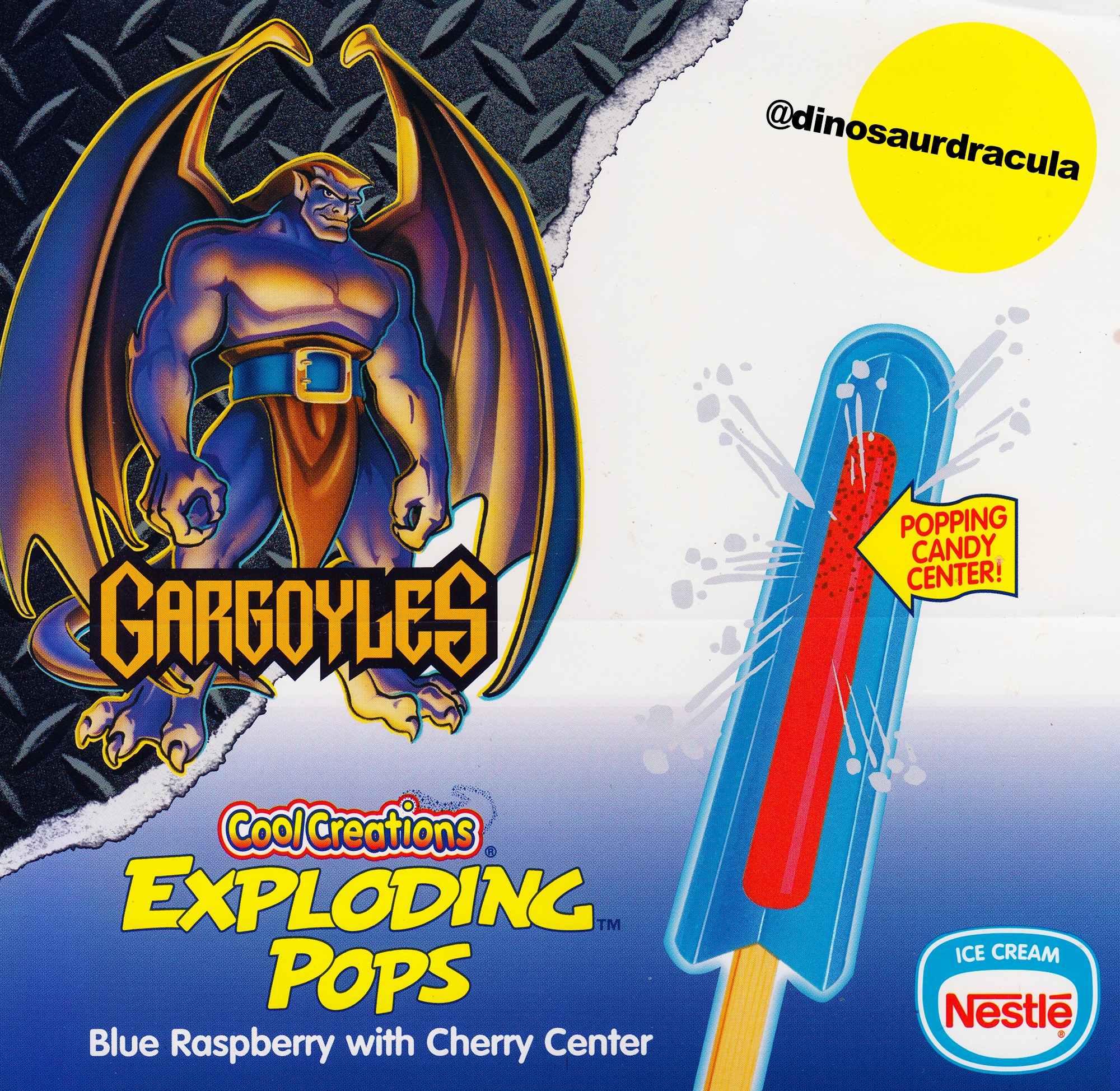 From the 1990s, Gargoyles Exploding... - Dinosaur Dracula