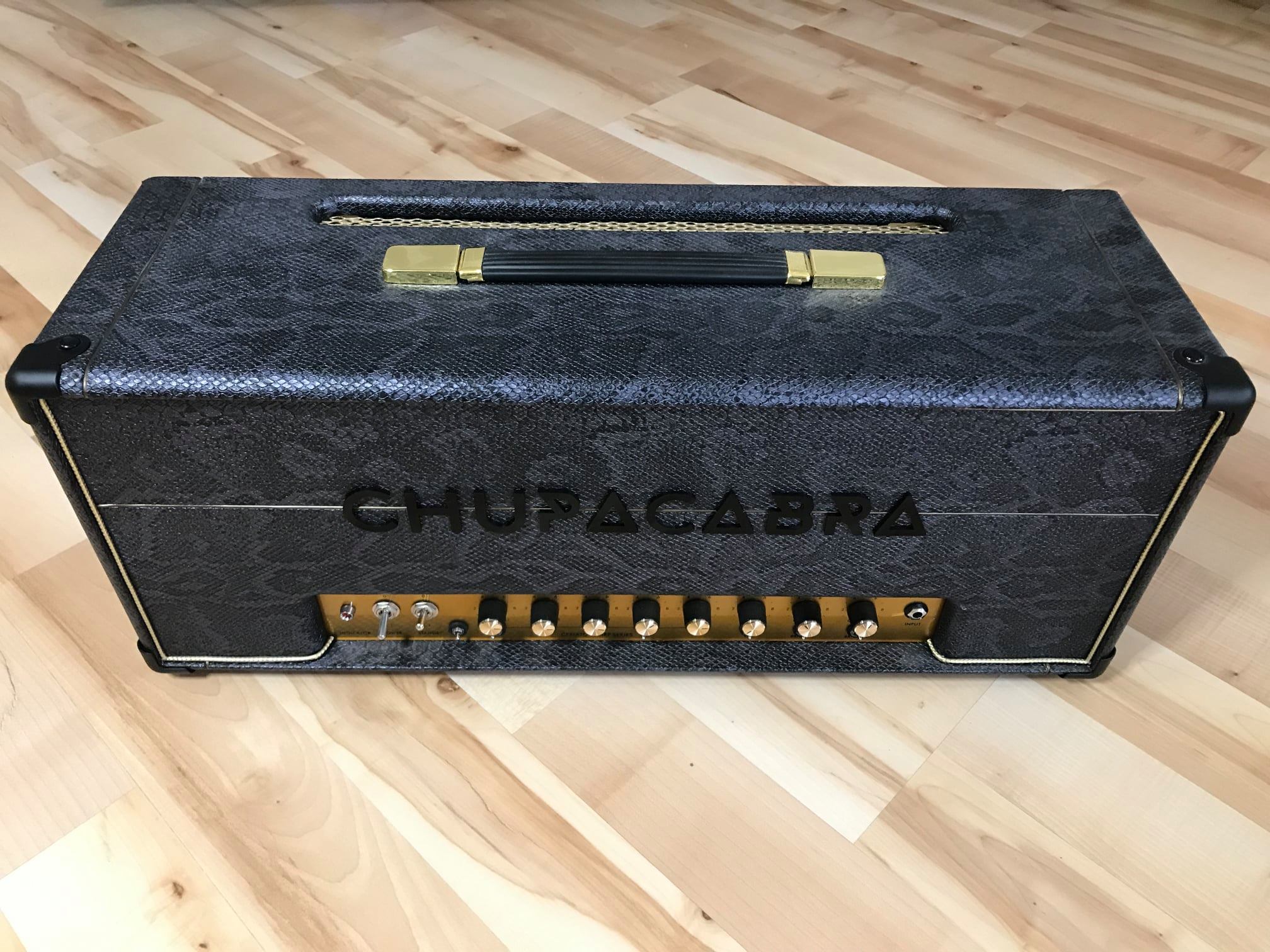 Ceriatone Chupacabra mod on Zakk Wylde signature amp with EL34 tubes