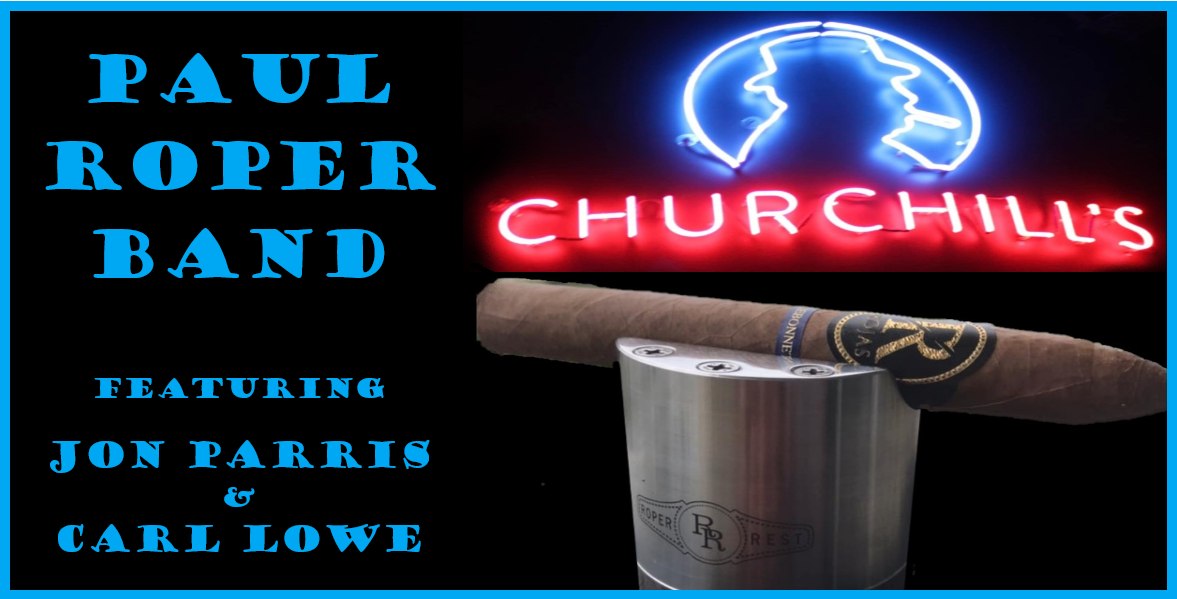 Paul Roper Band live at Churchill's