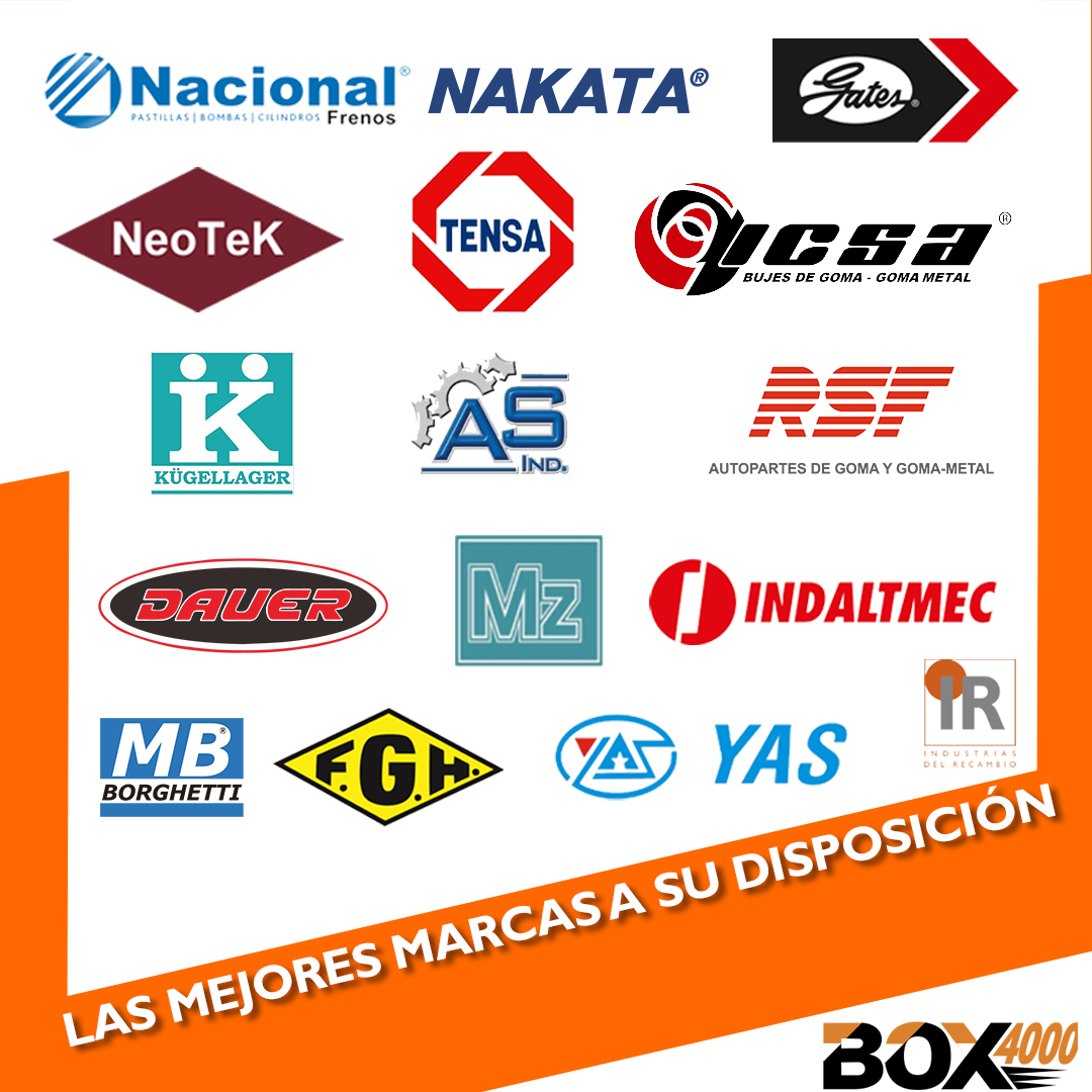 Las mejores marcas a su disposición!... - Box 4000 Autopartes