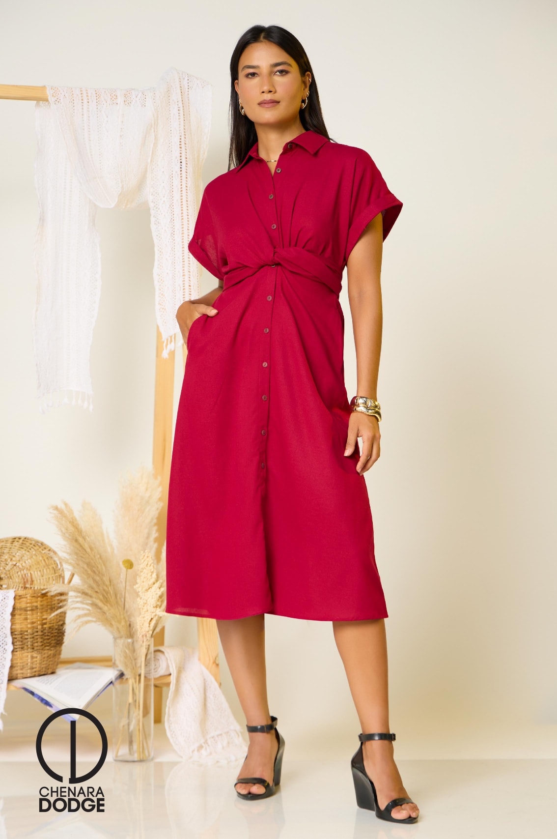 keyhole mini dress Oliana Tied Shoulders Keyhole Mini Dress Blush