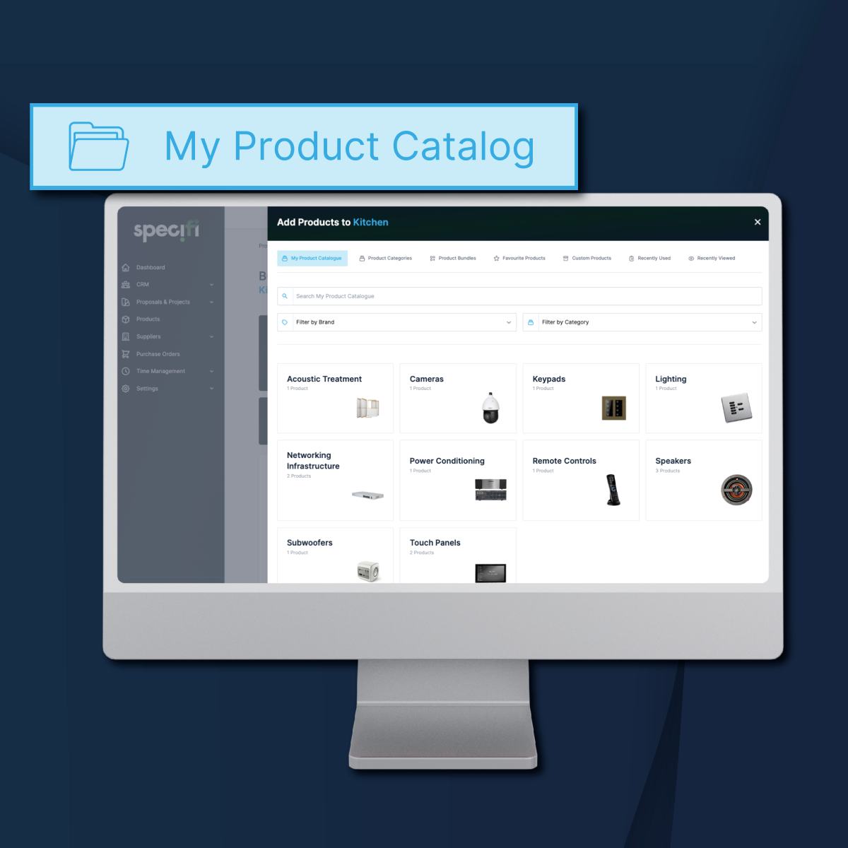 Specifi - Introducing even faster quoting with 'My Product...