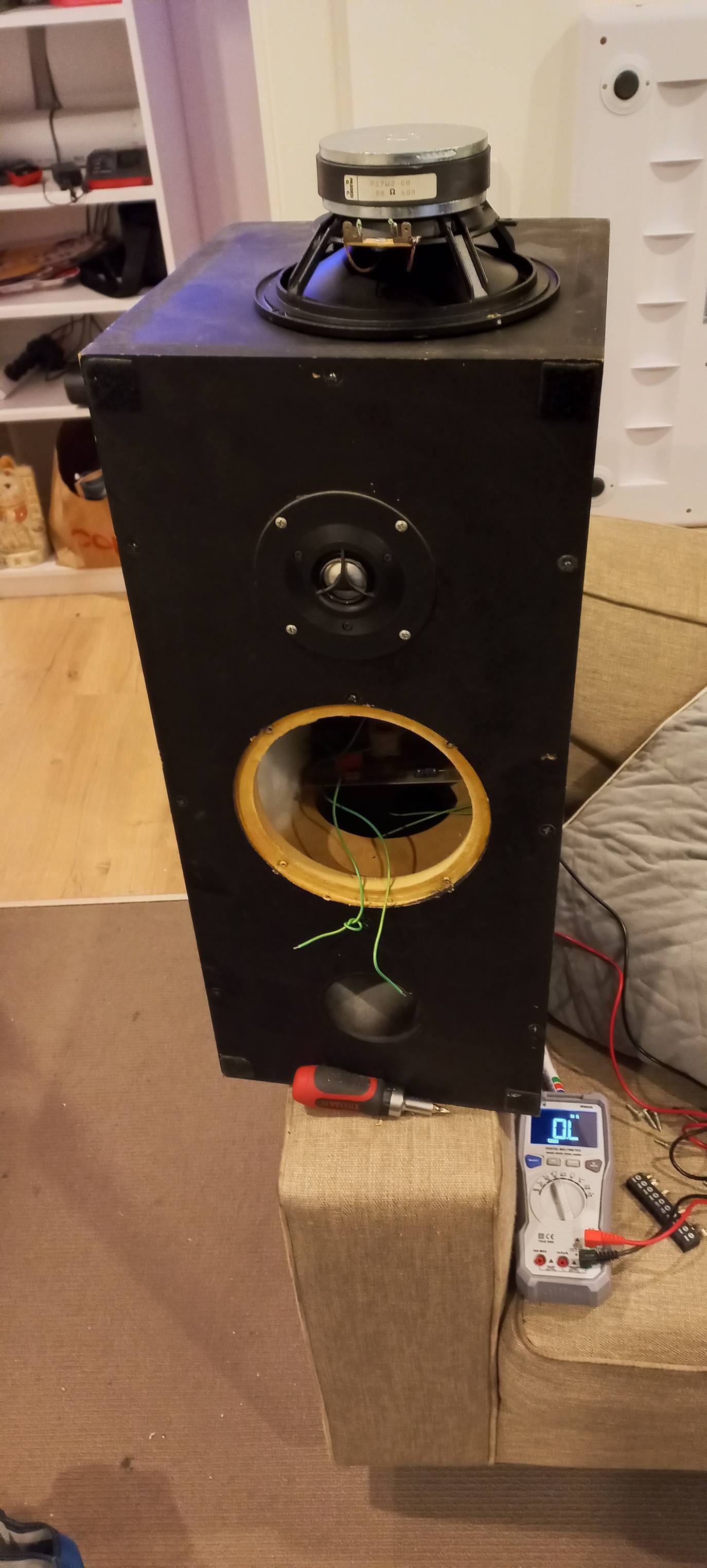 Newbie question I have just replaced a set of vifa LF Drivers