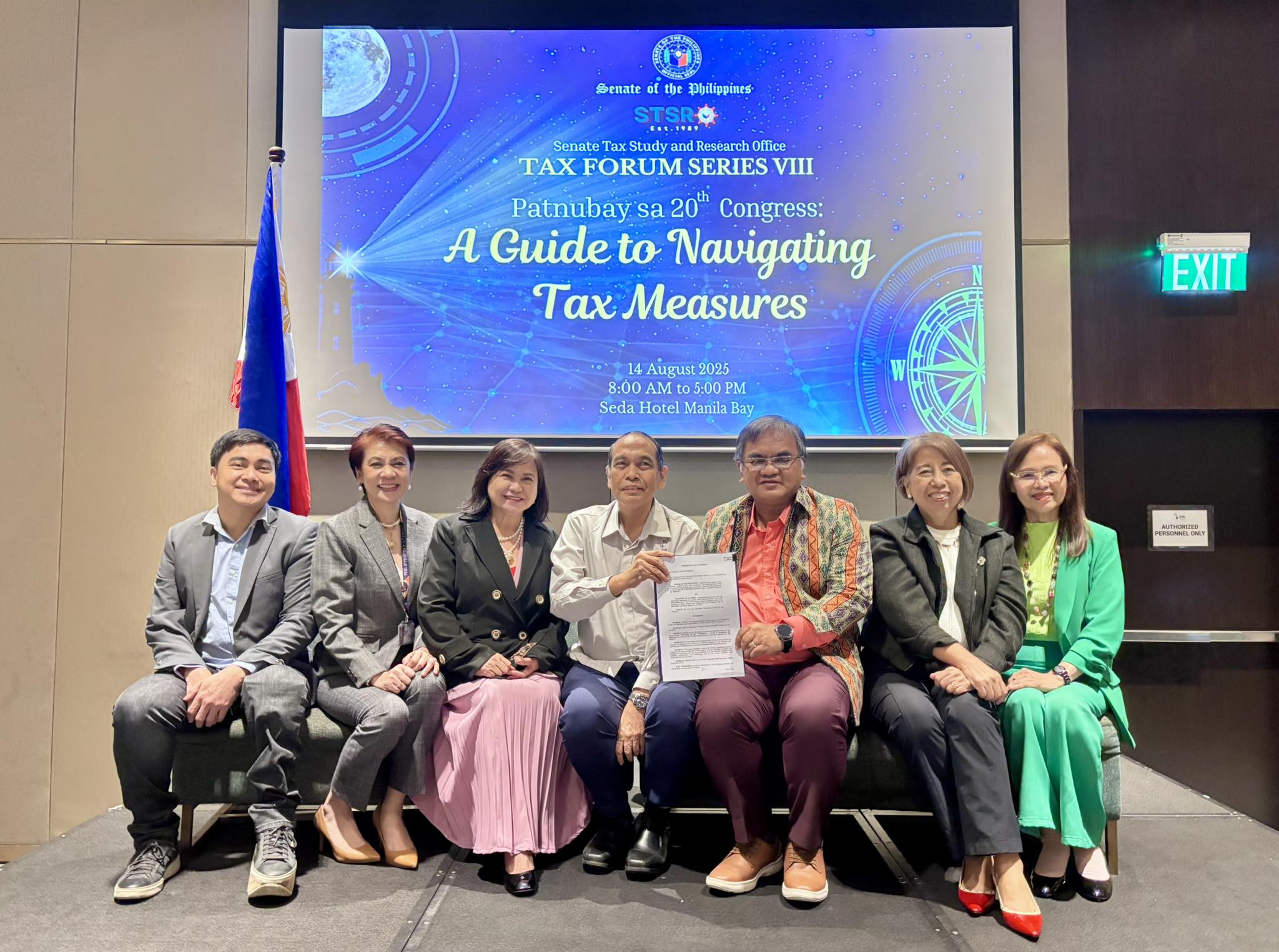 Earlier Today: STSRO’s 8th Tax... - Philippine Tax Academy | Facebook