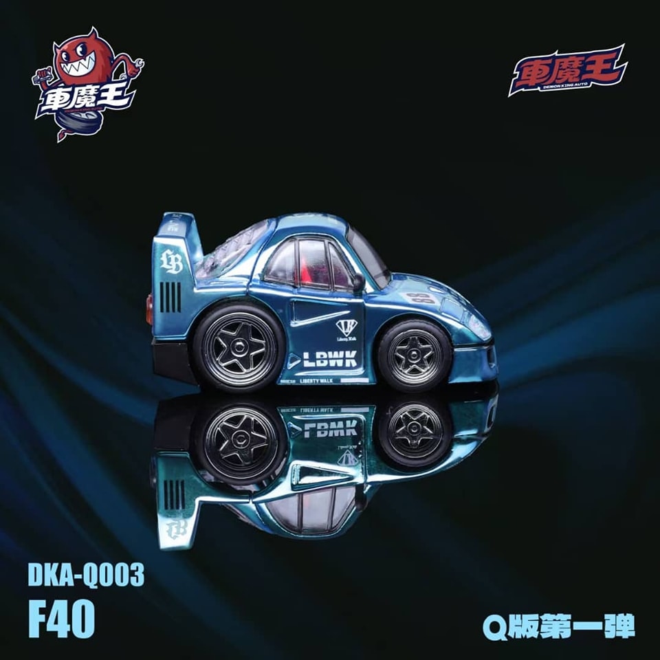 🔥 DEMON KING AUTO 1:64 – F40 Q CAR 🔥 COLLECTORS… Prepare