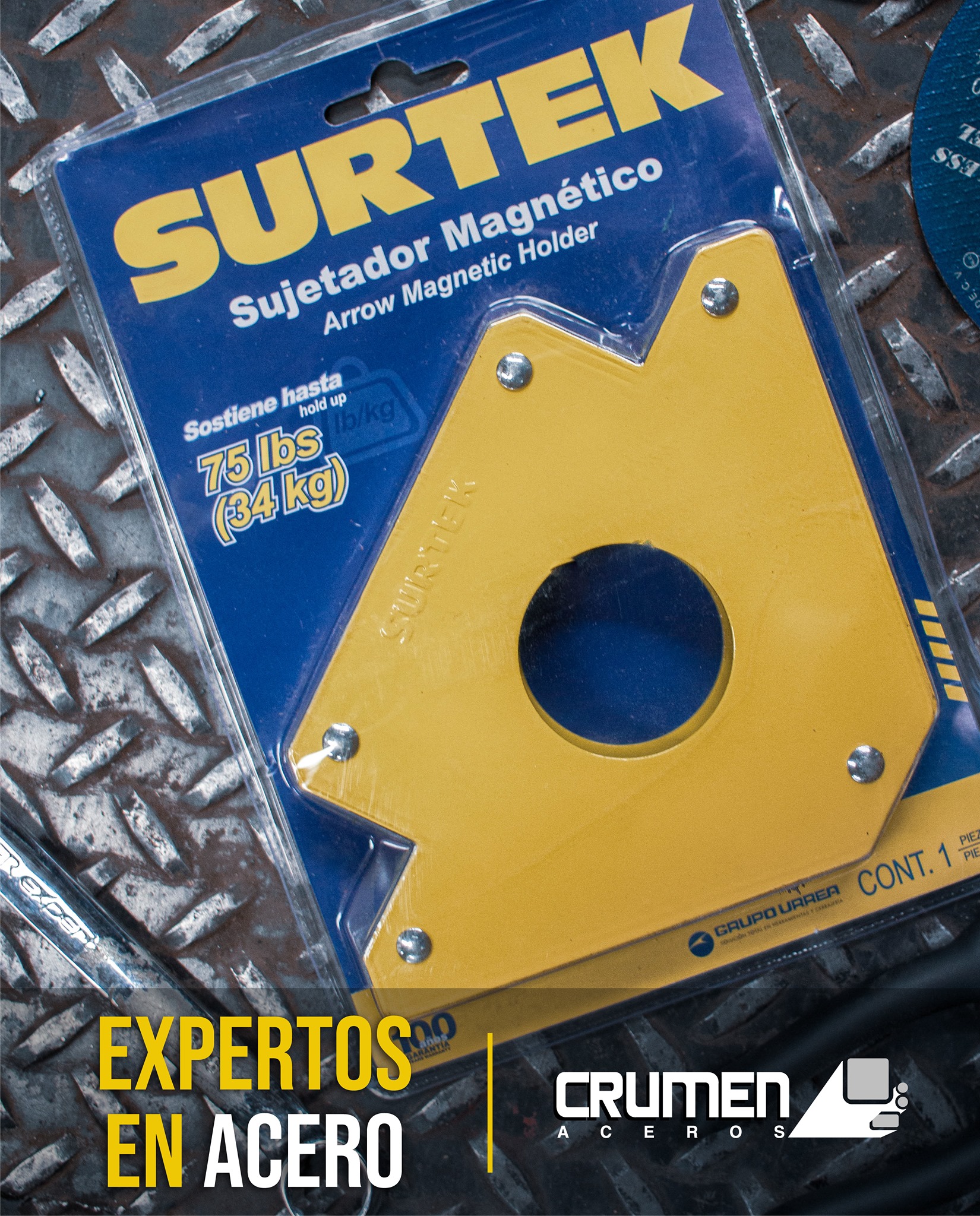 Aceros Crumen - ¿Ya conoces nuestro sujetador magnetico? 🤔...