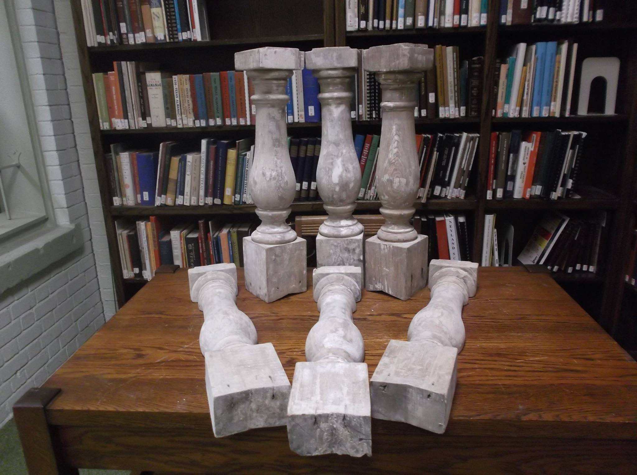 100 year old cypress spindles in... - Commerce Public Library | Facebook