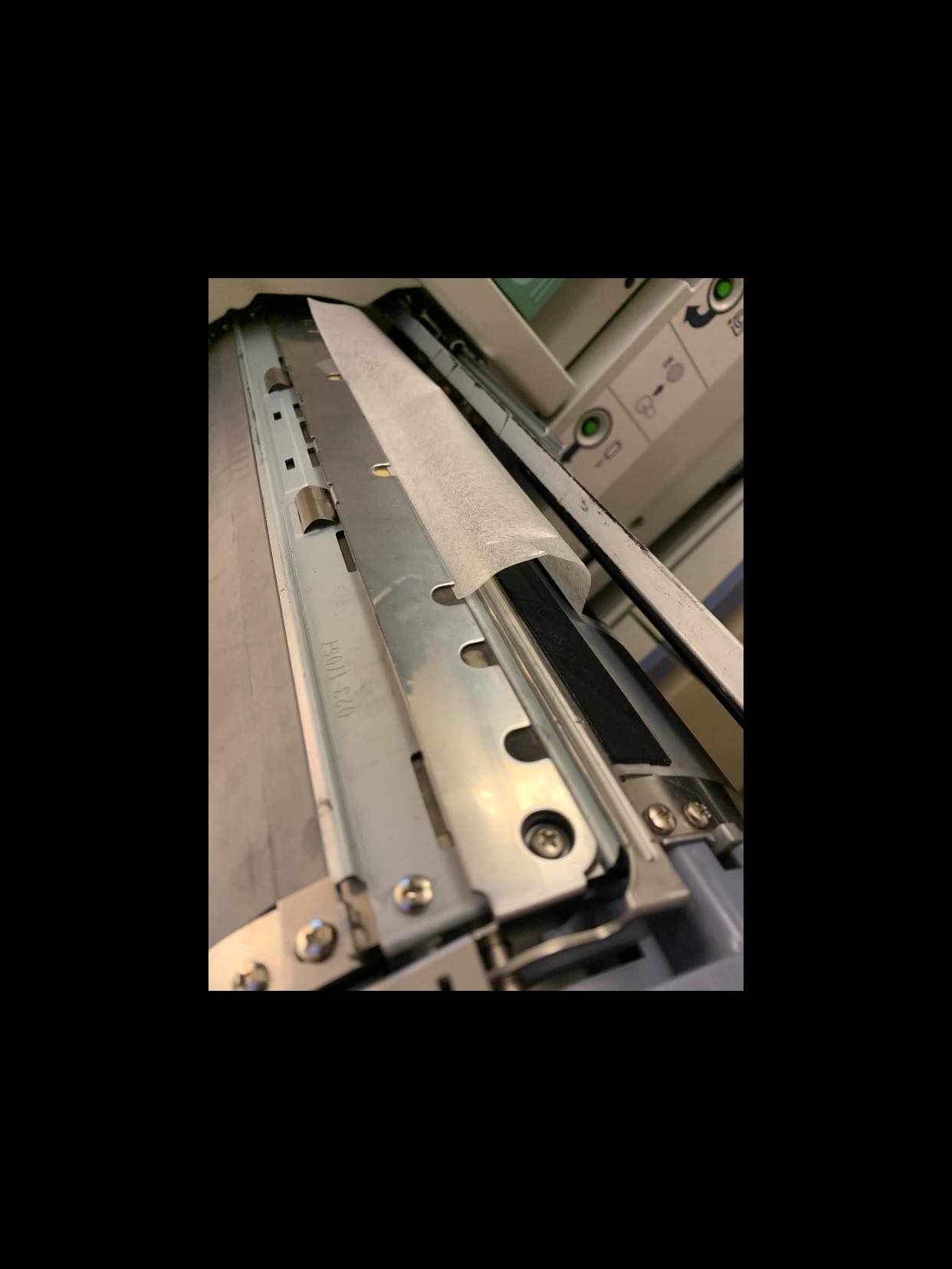 Error code a-16 525 on ez200 risograph?