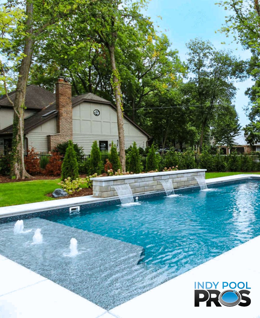 Indy - Which element is a no-brainer for your pool remodel? A custom ...