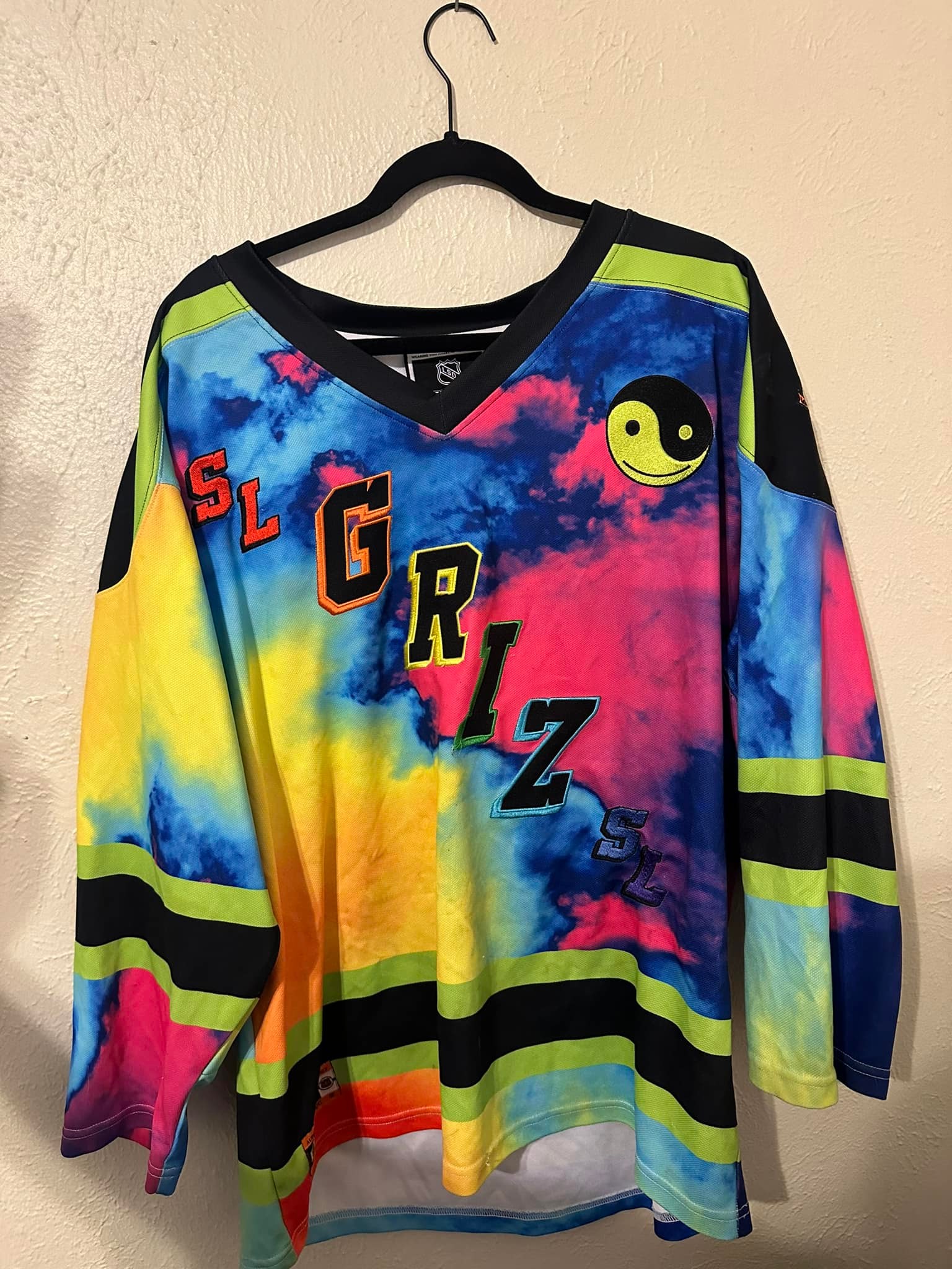 Maillot De Hockey Griz Infinite Everything - Taille L - Multicolore - Neuf Sans étiquettes