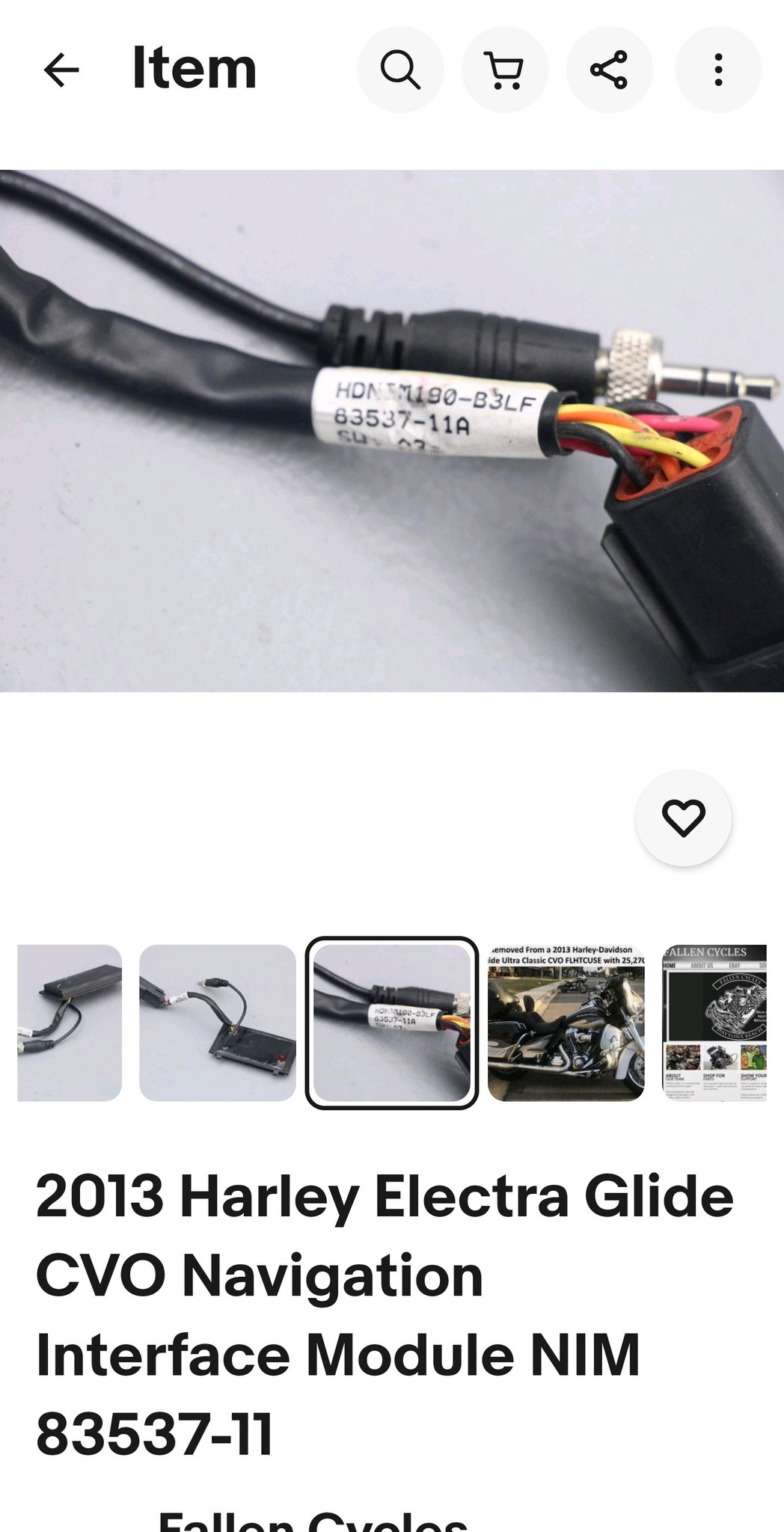 What harness for 2013 Harley 103 with late 24 fairing?
