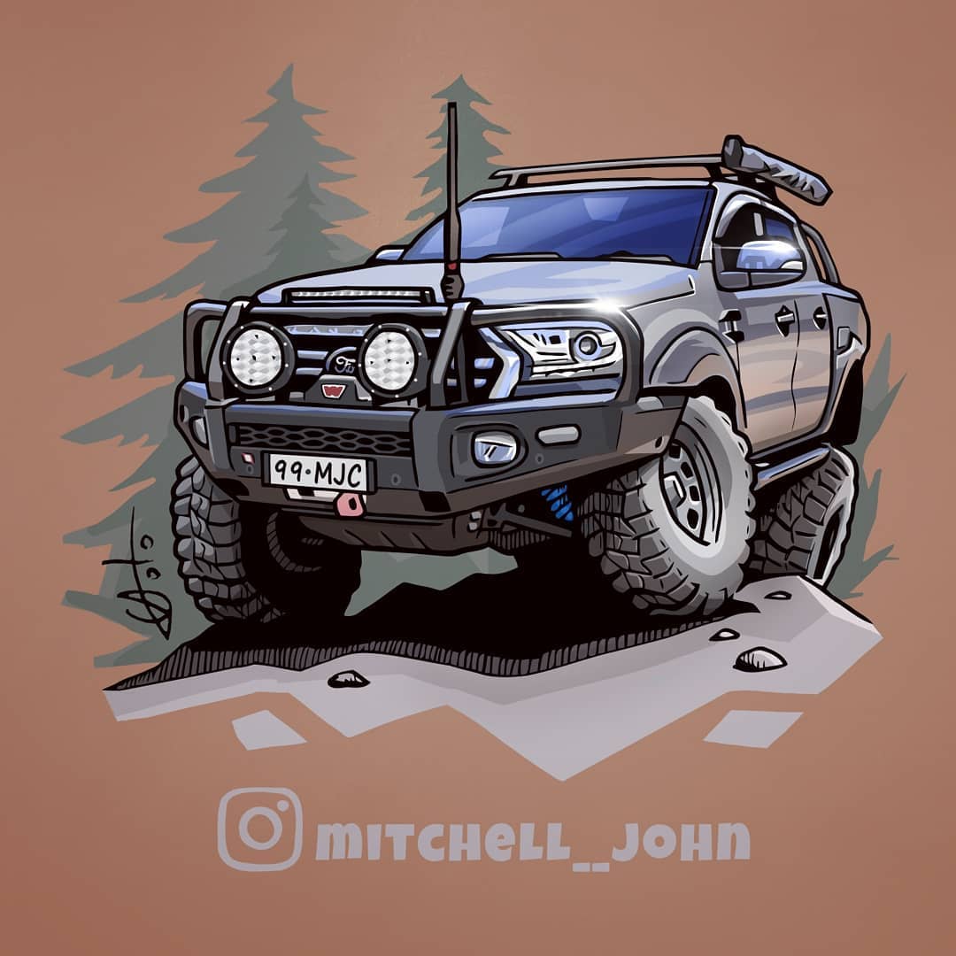 Ford Ranger Truck Drawings