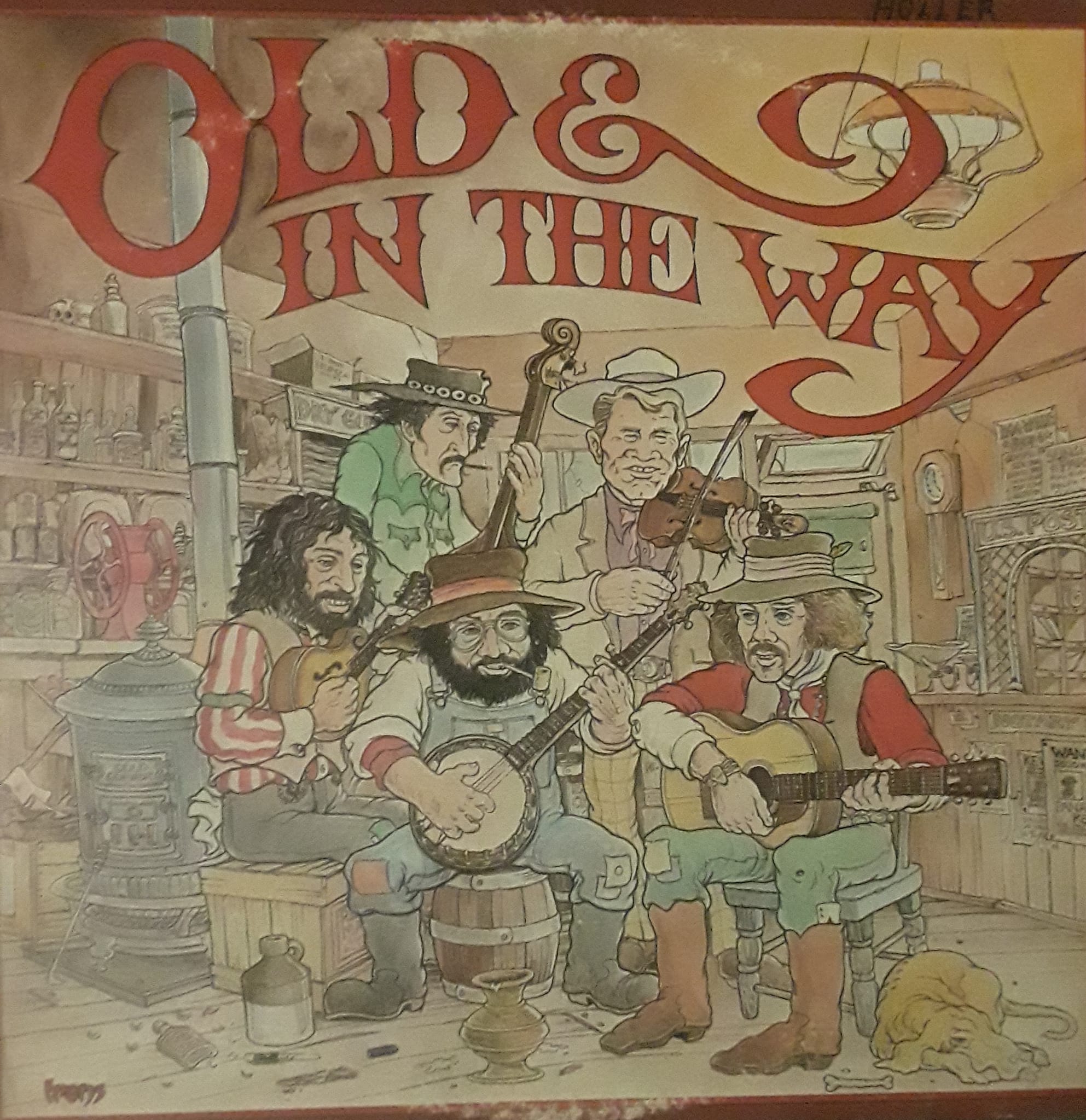 Old & In The Way - Self Titled Lp 1975 Rounder Records