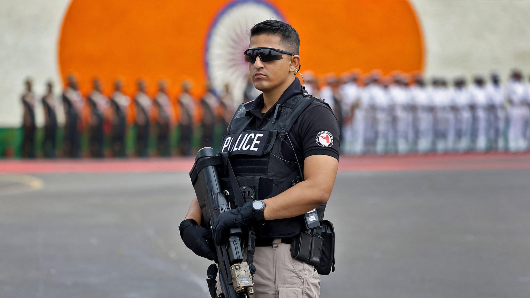 Indian - SPG Commando from Special Intervention Unit with FN F2000 ...