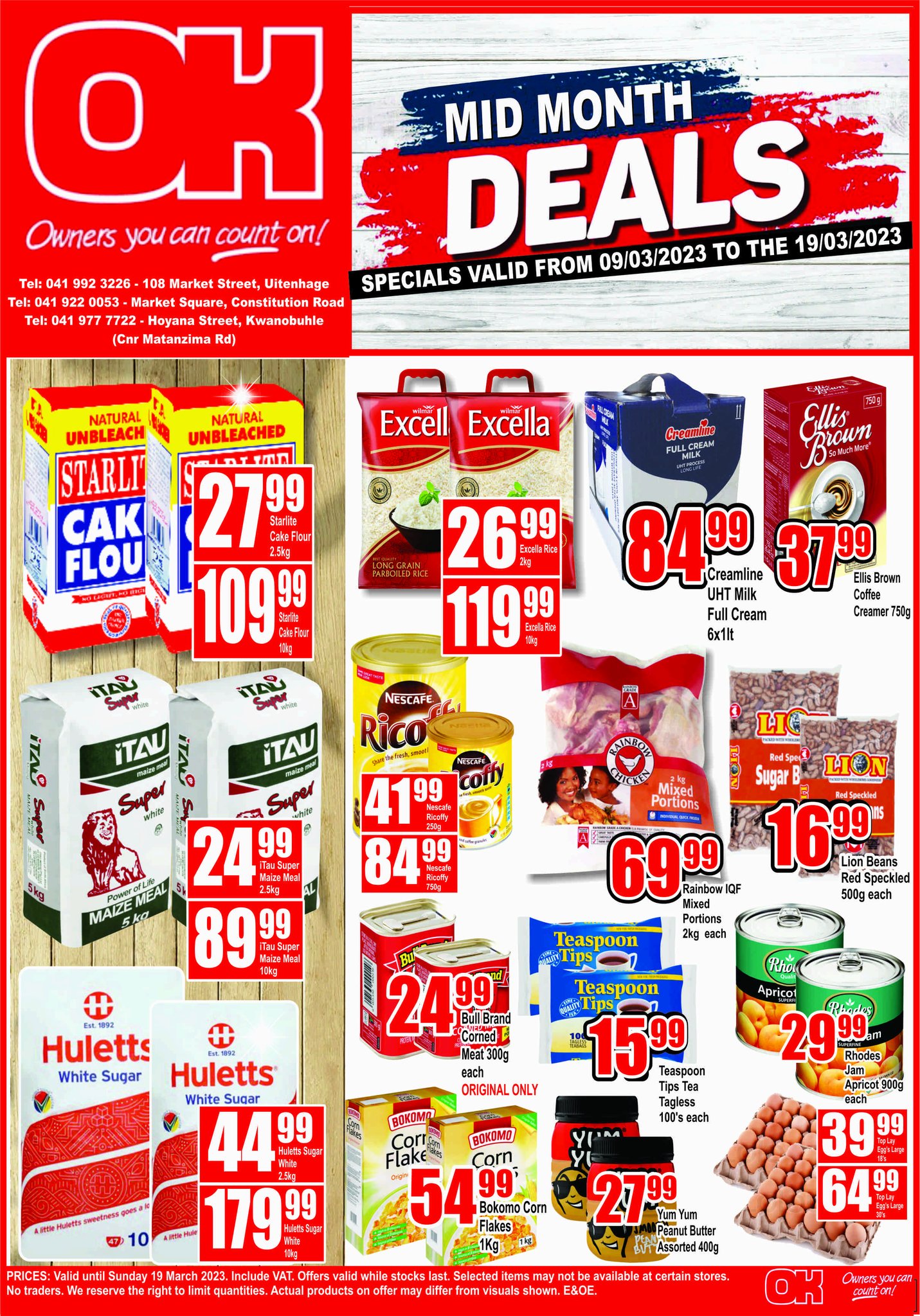 #MidMonthDeals at #OKFOODSOrientGroupUitenhage! Ricoffy 750g @ 84.99 ...