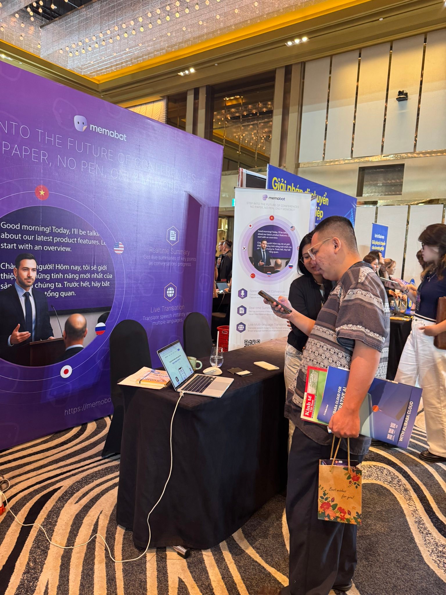 Memobot - Chuyển âm thanh thành văn bản AI | Hanoi