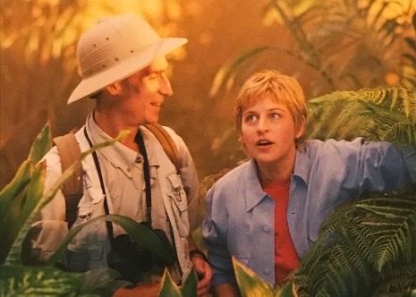 History - Bill Nye the Science Guy and Ellen DeGeneres as seen in one ...