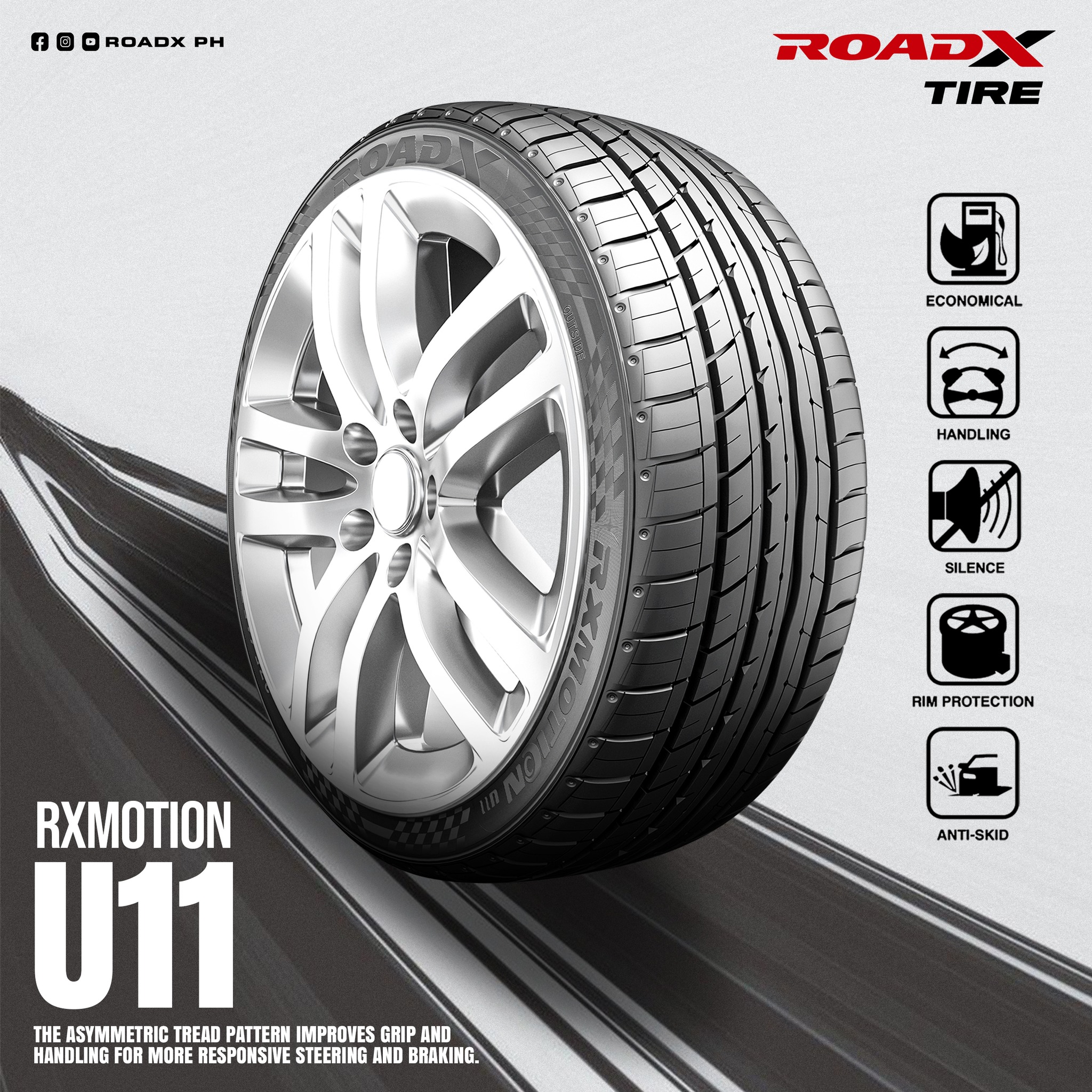 Experience the power of the... - ROADX TIRE Philippines | Facebook