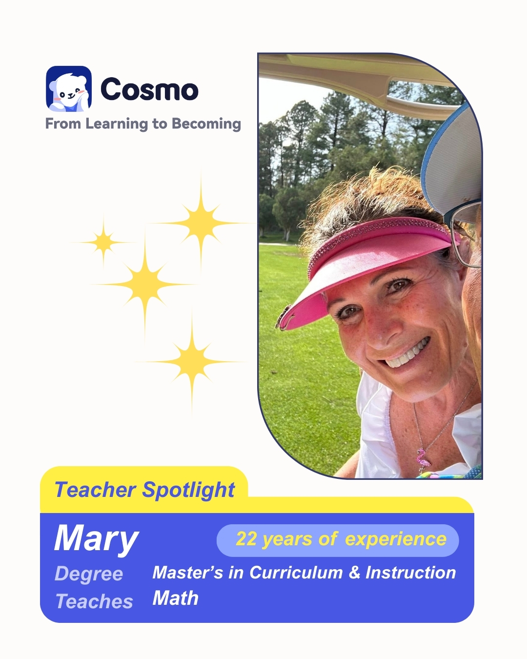 Teacher Spotlight... - Cosmo: 1-on-1 Online Classes | Facebook