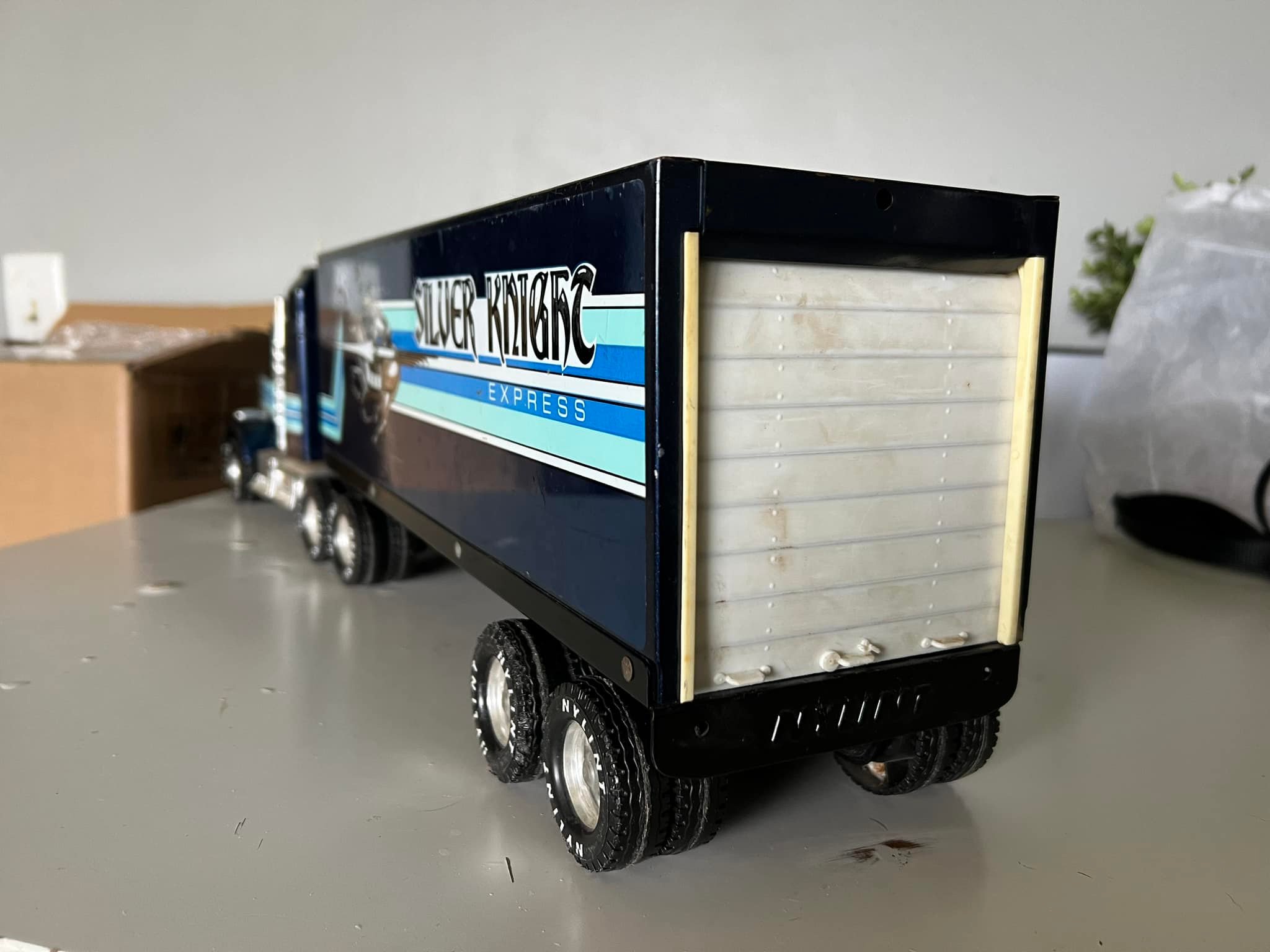 Silver Knight Express model discussion among Nylint truck collectors display picture 1