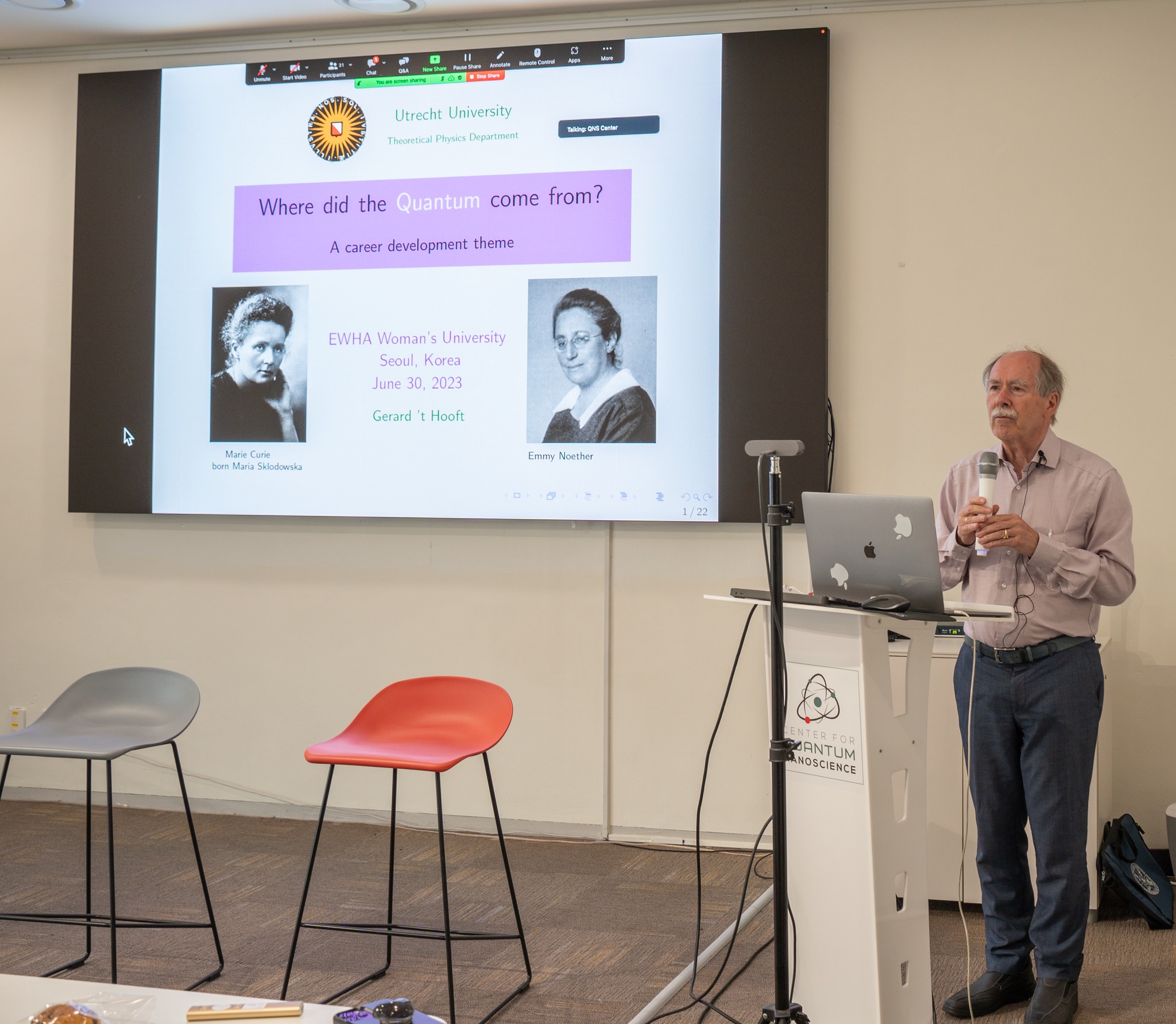 Last week, we co-hosted a... - Center for Quantum Nanoscience