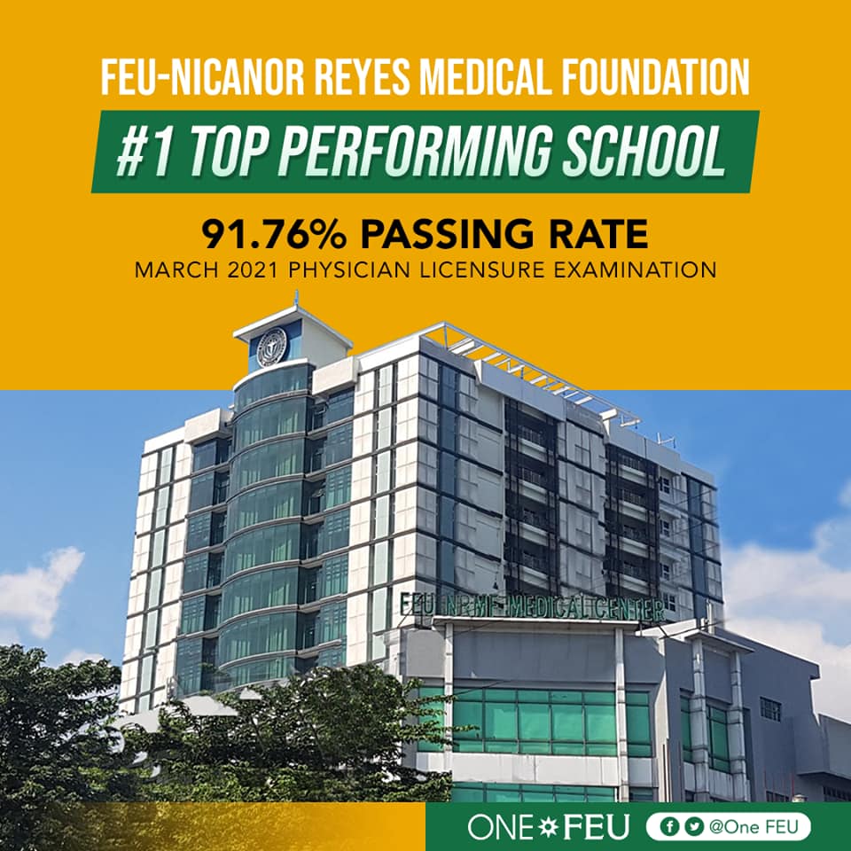 One FEU - FEU-Nicanor Reyes Medical Foundation is the best medical ...
