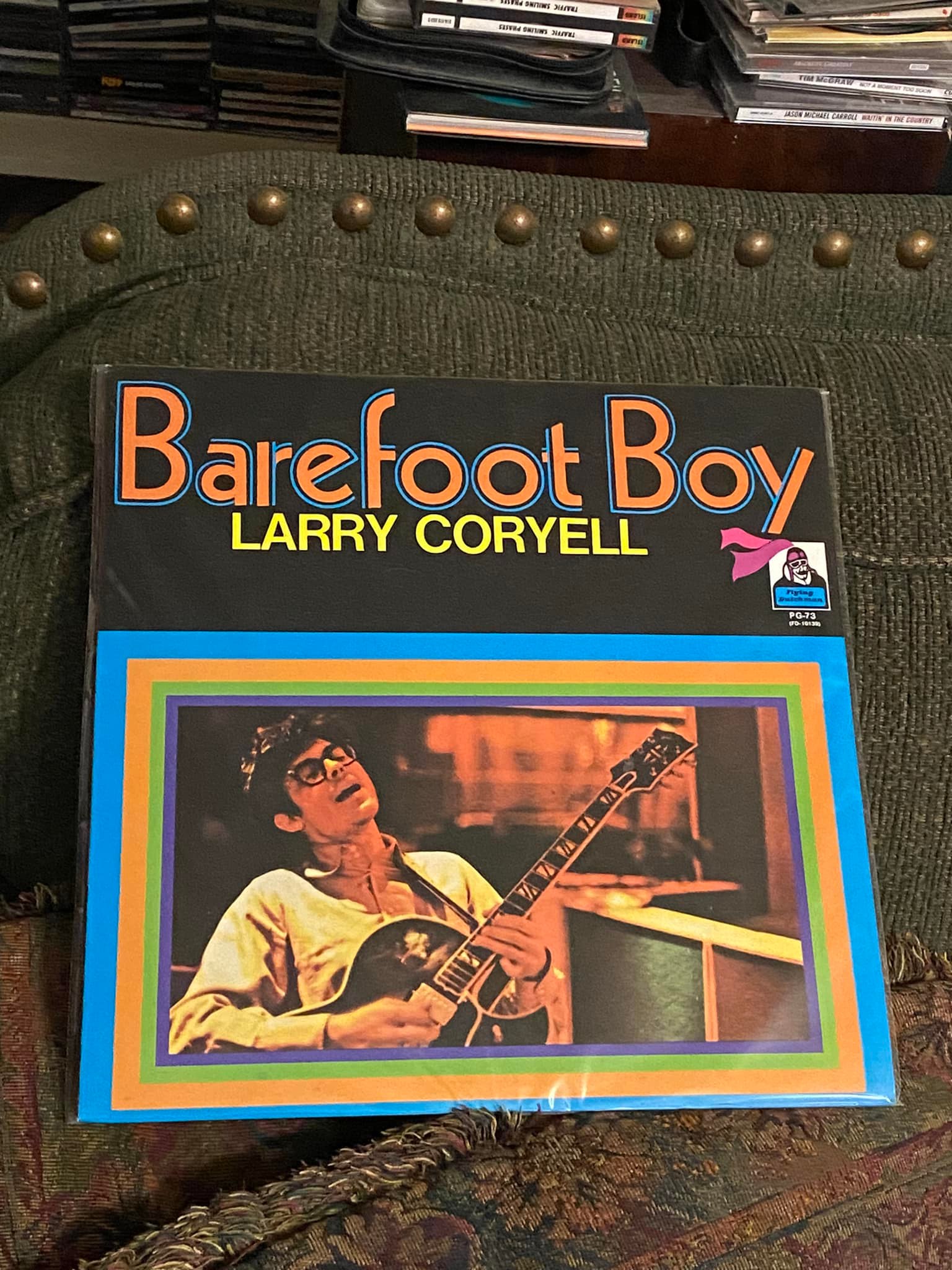 Late night jazz with Larry Coryell's Barefoot Boy album