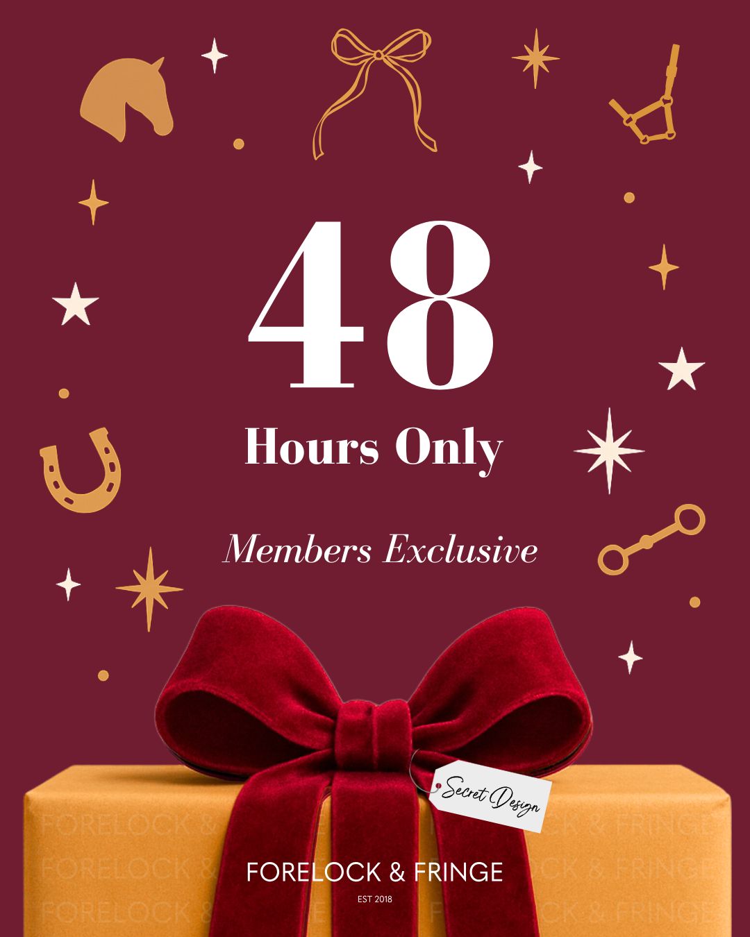 🎄 Tomorrow it all begins! 🎄 The 2025... - Forelock & Fringe | Facebook