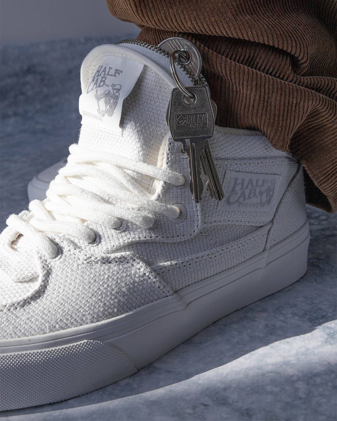 Now available: Vans Vault Half Cab CP VR3 LX Hemp White Shoplink