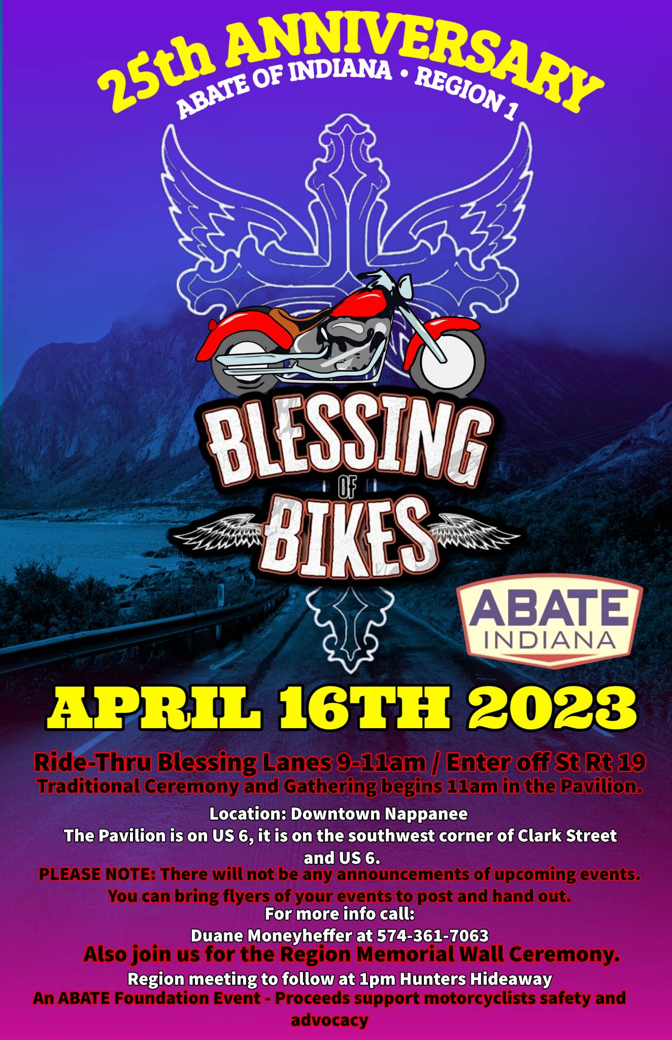 ABATE Region 1 Blessing of the Bikes