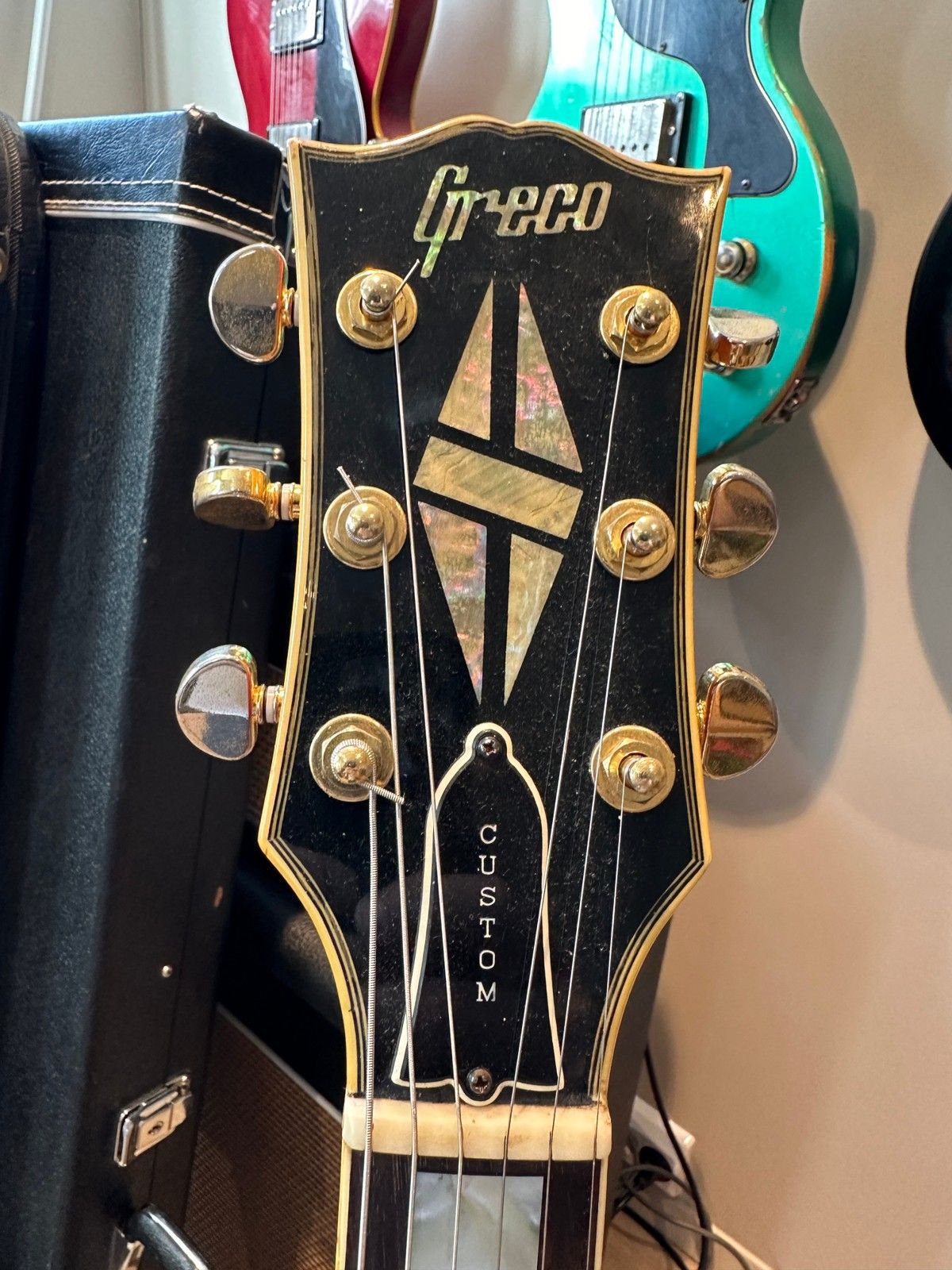 1979 Greco EG800 Les Paul Custom Ace Frehley Budokan Just bought