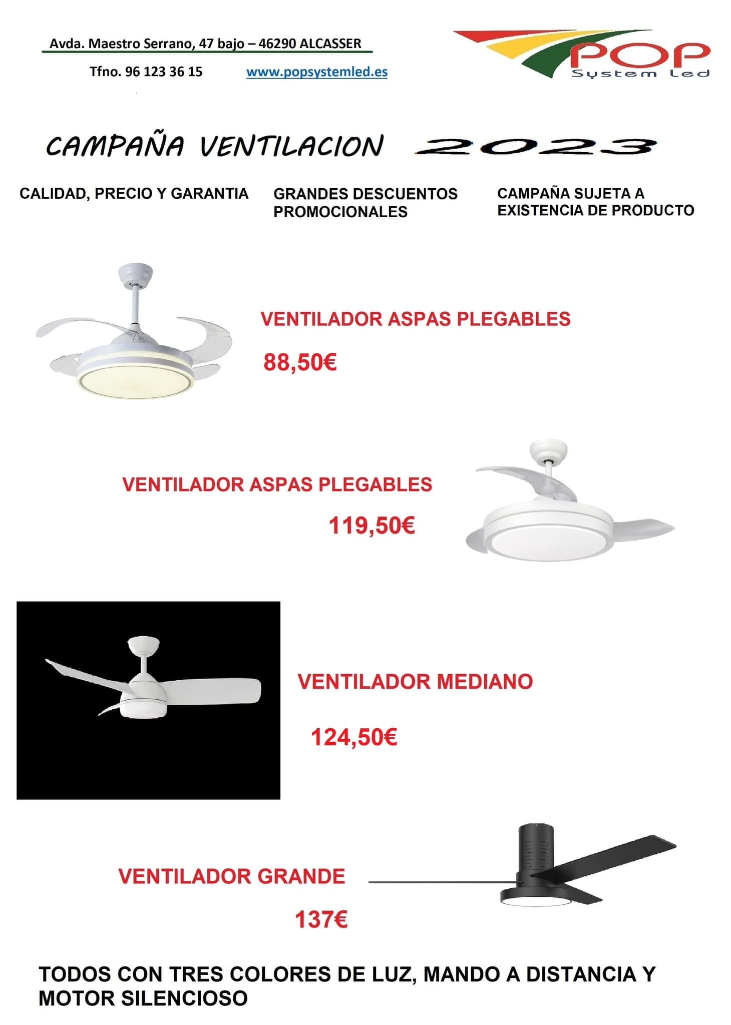Pop System LED | Alcácer