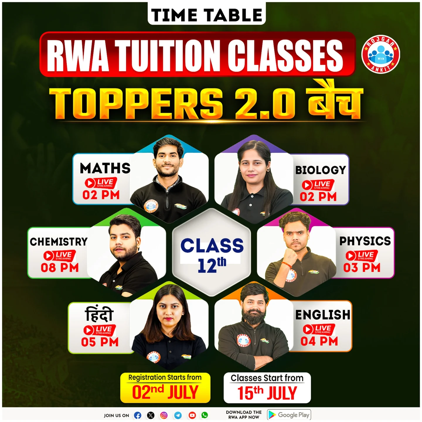 RWA Tuition Classes | Greater Noida