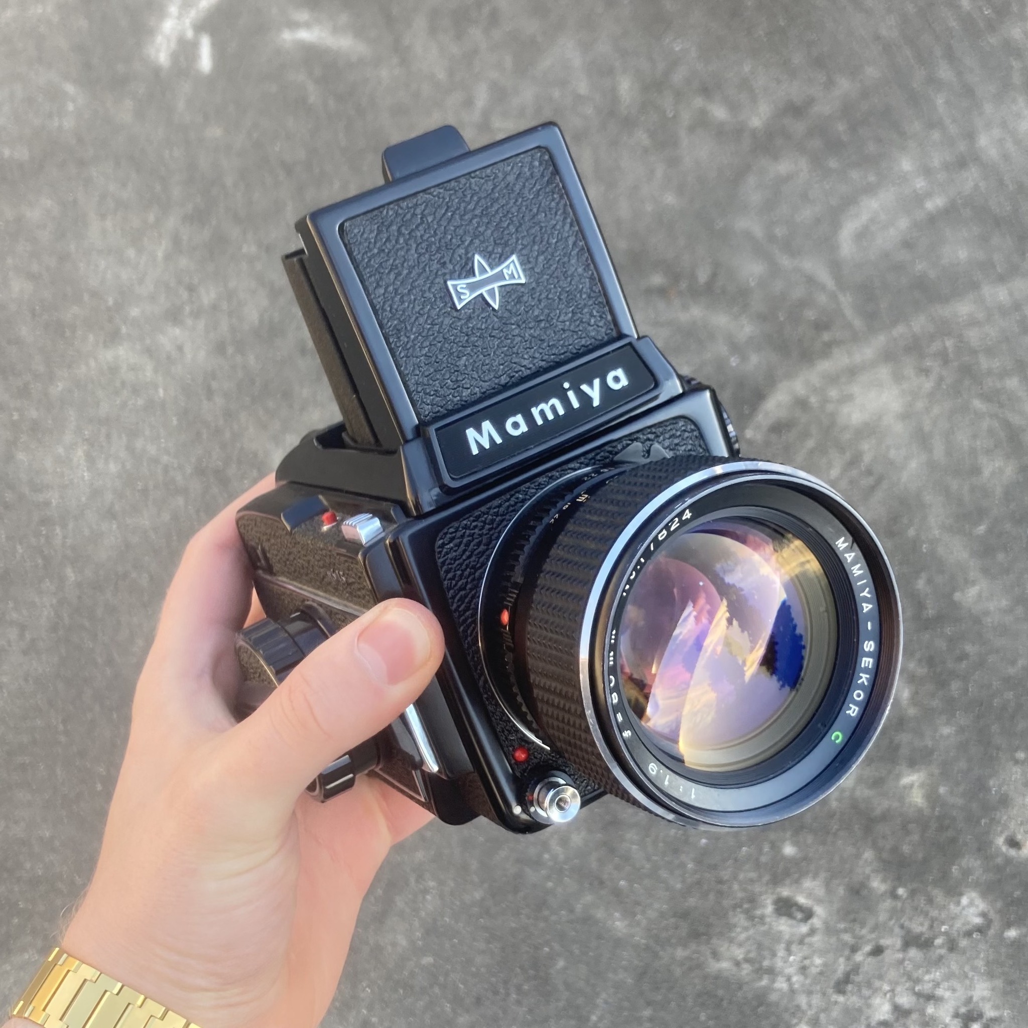Mamiya 80mm f1.9 lens for Mamiya 645 medium format camera