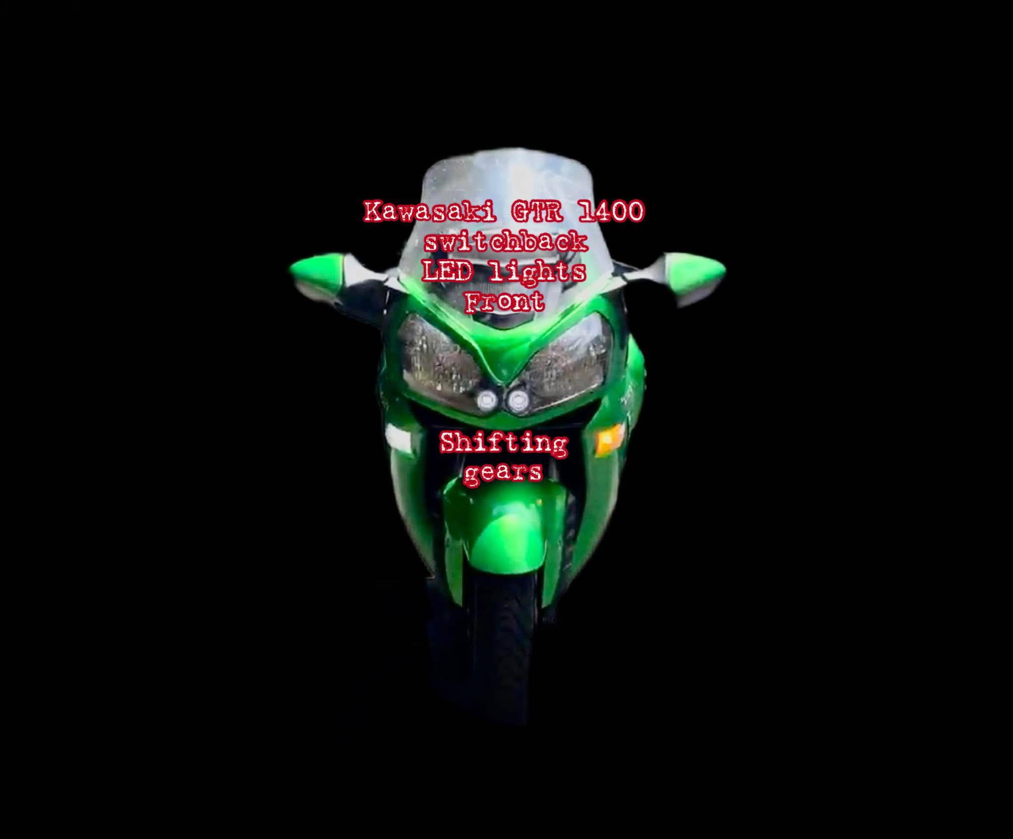 Payment via PayPal custom made Kawasaki GTR 1400 switchback