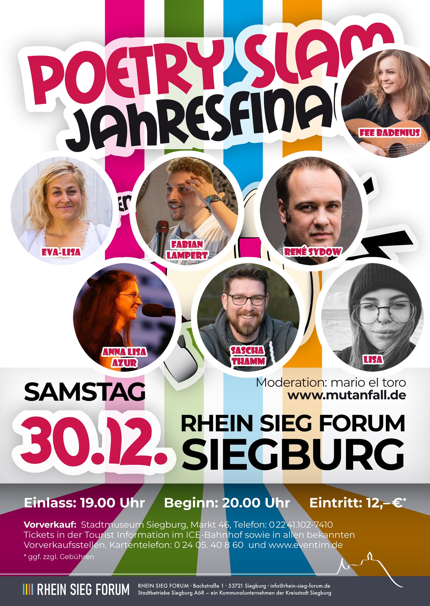 Poetry Slam Siegburg / mutanfall.de | Siegburg