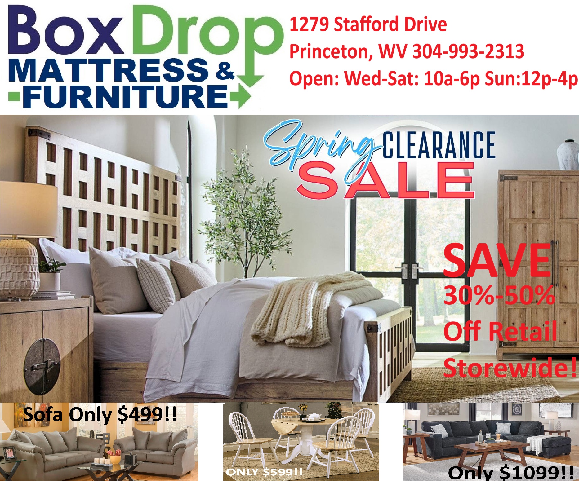 SPRING-CLEANING CLEARANCE SALE!!!