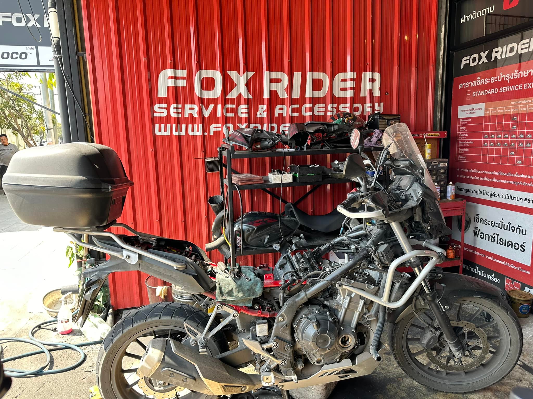 Fox Rider Shop - 🦊 CB500X เช็คระยะตั้งวาล์ว 🦊 -ตั้งวาล์ว... | Facebook