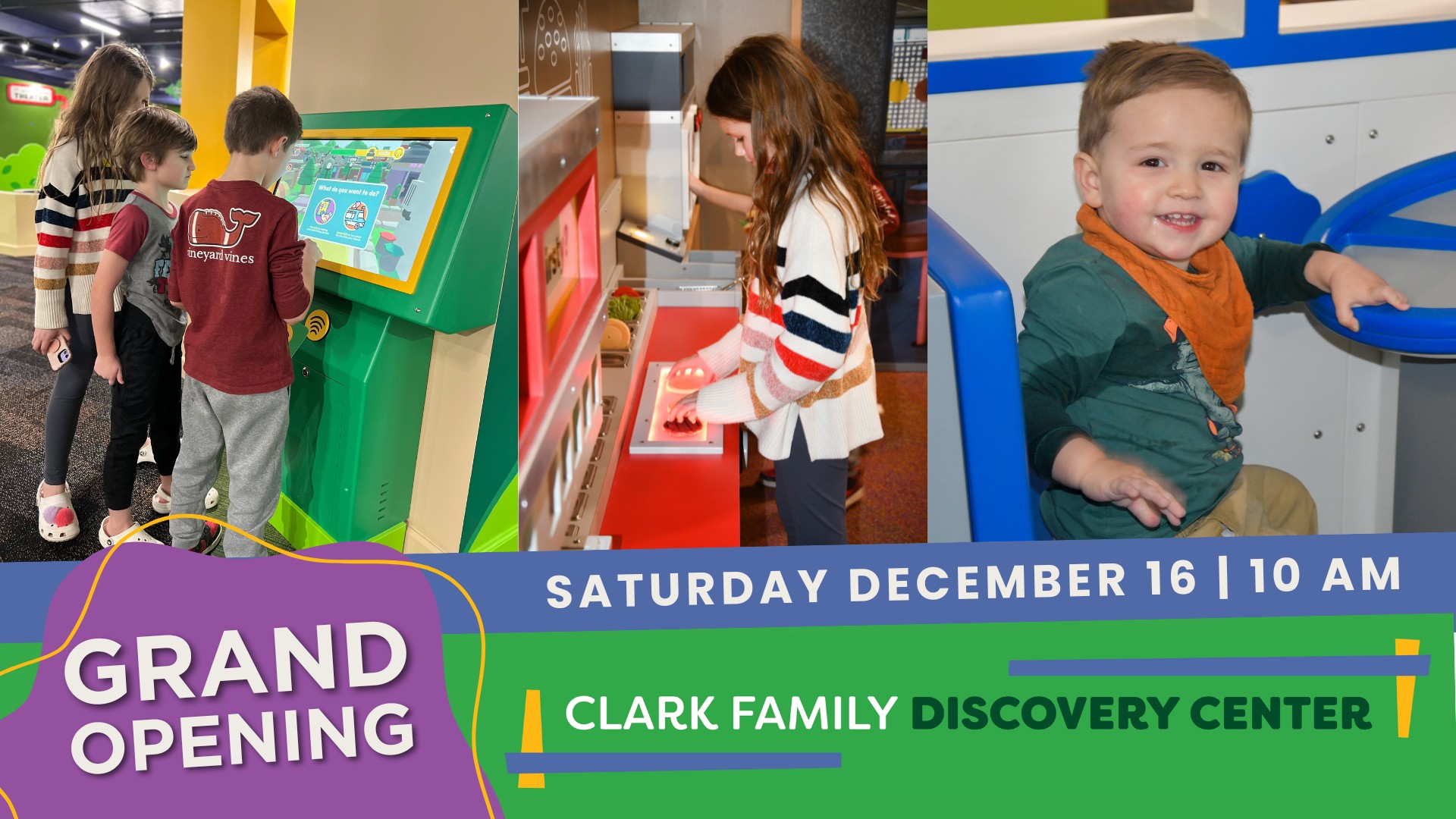 Visual Reference: Visit This Saturday The 16Th The Clark Family Discovery Center
