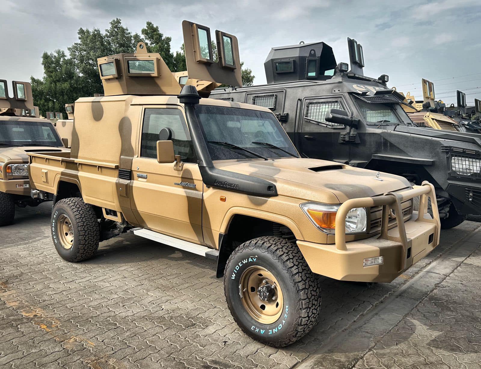 LAVR HORNET-S - an armored vehicle with B6 protection based on the