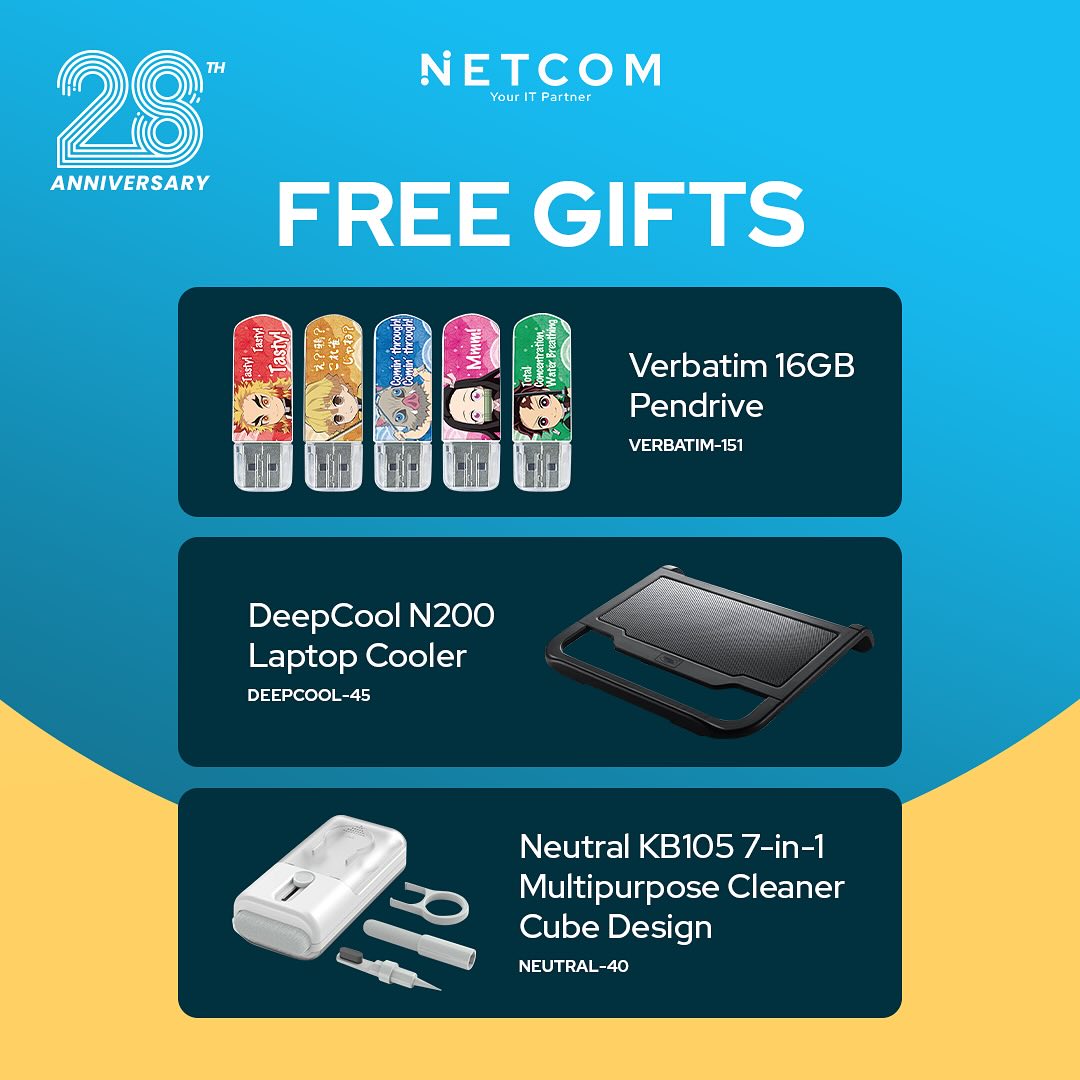 🎉 Netcom Brunei’s 28th Anniversary... - Netcom Computer House