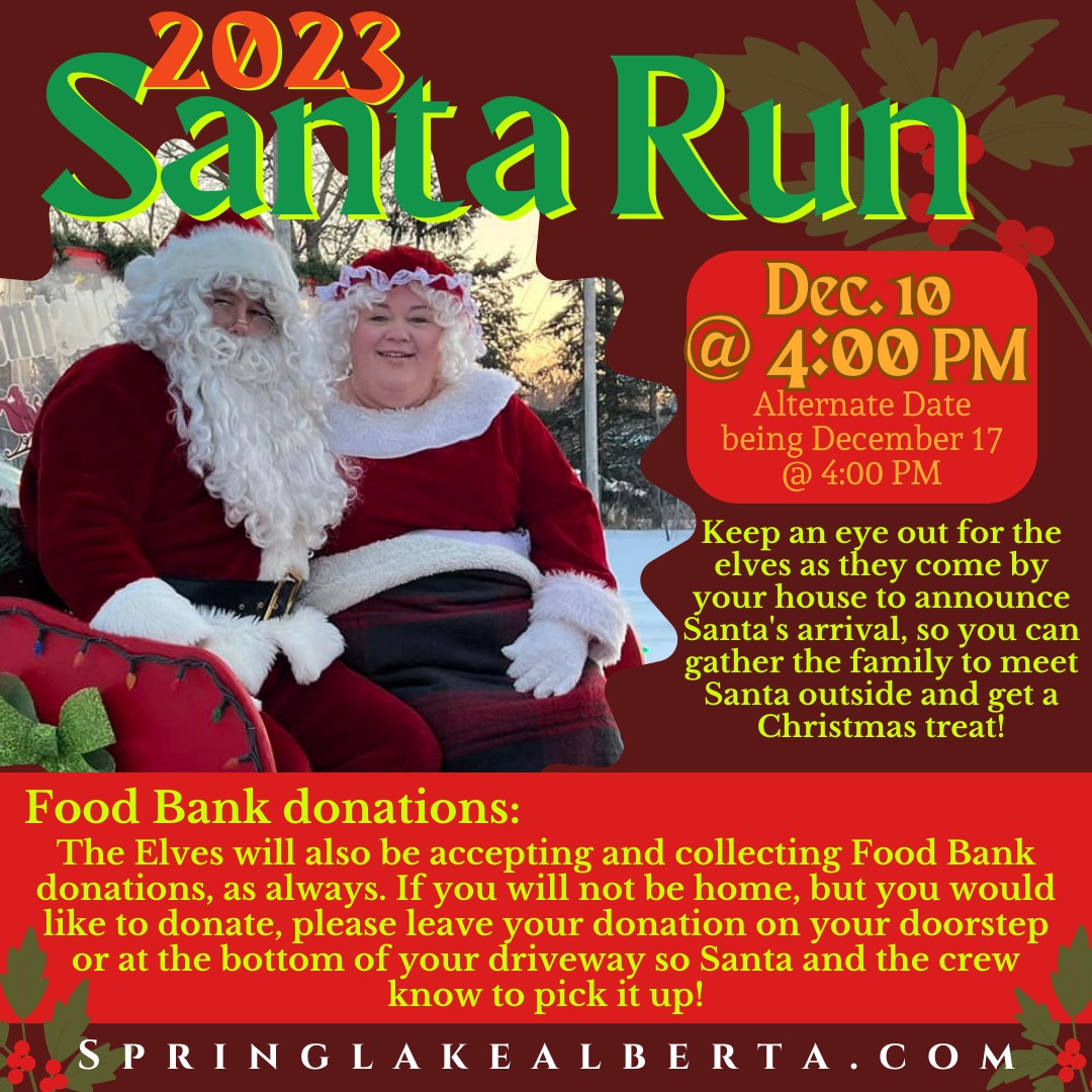 2023 Annual Santa Run! Santa and... - Village of Spring Lake | Facebook
