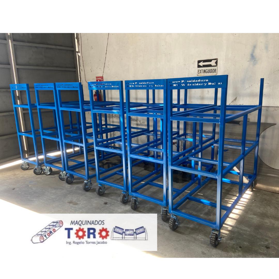 Transportadores, - Fabricación de racks en acero al carbón. “Calidad en ...