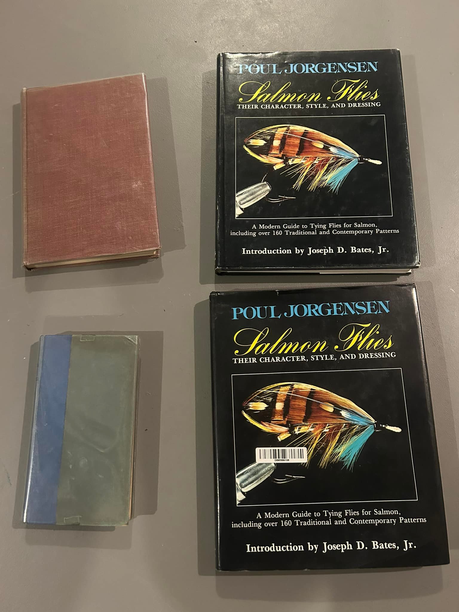 Vintage fly tying books and supplies