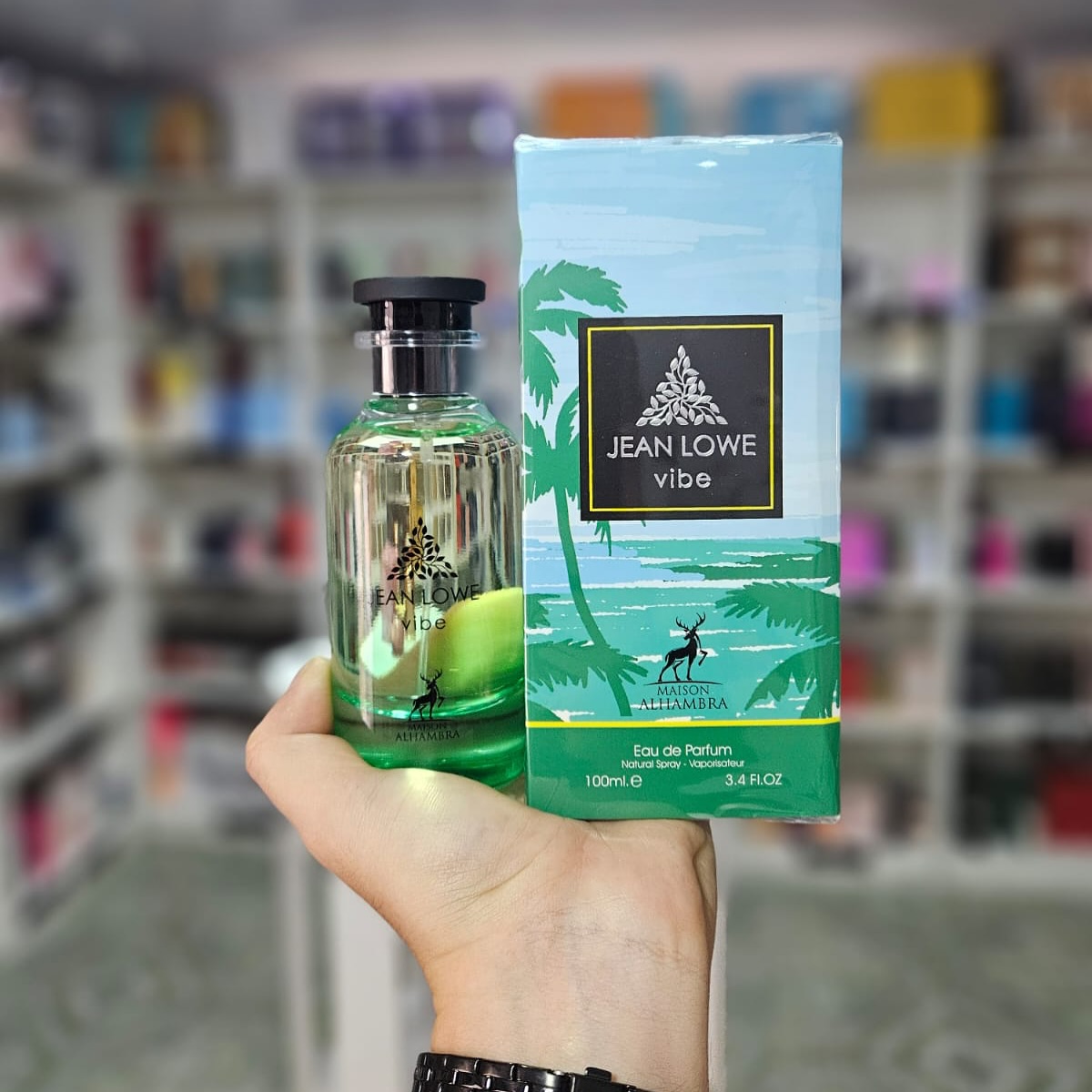 Maison Alhambra Jean Lowe Vibe EDP 100ml ₡24,500 ?WhatsApp 8948 