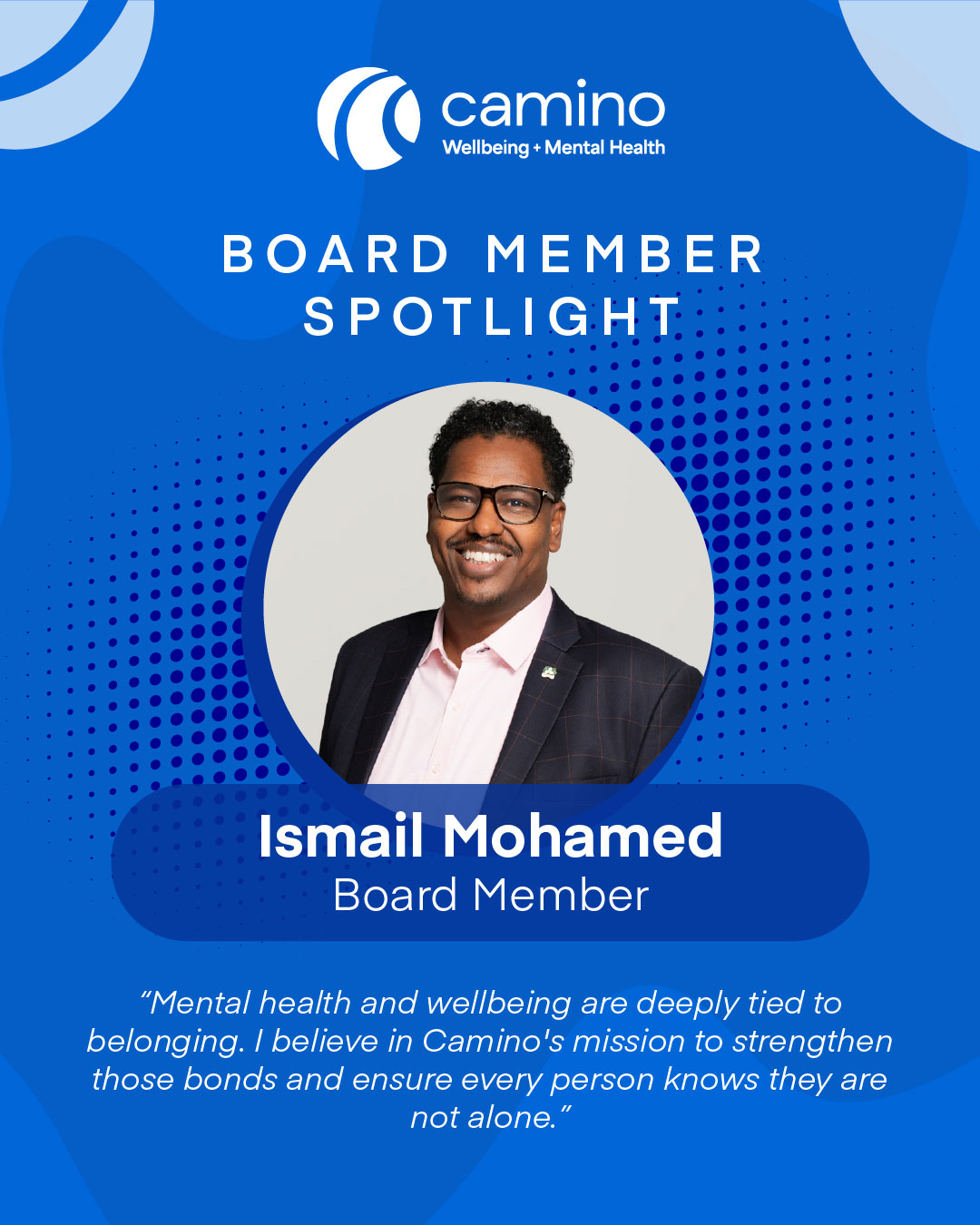 Camino - Meet Ismail Mohamed, Camino Board Member. Ismail Mohamed is a ...